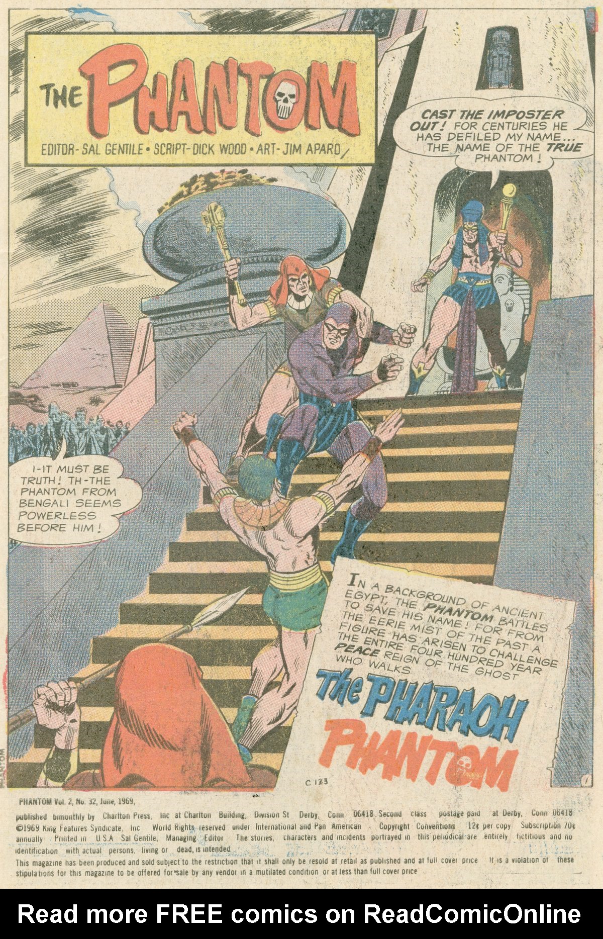 Read online The Phantom (1969) comic -  Issue #32 - 2