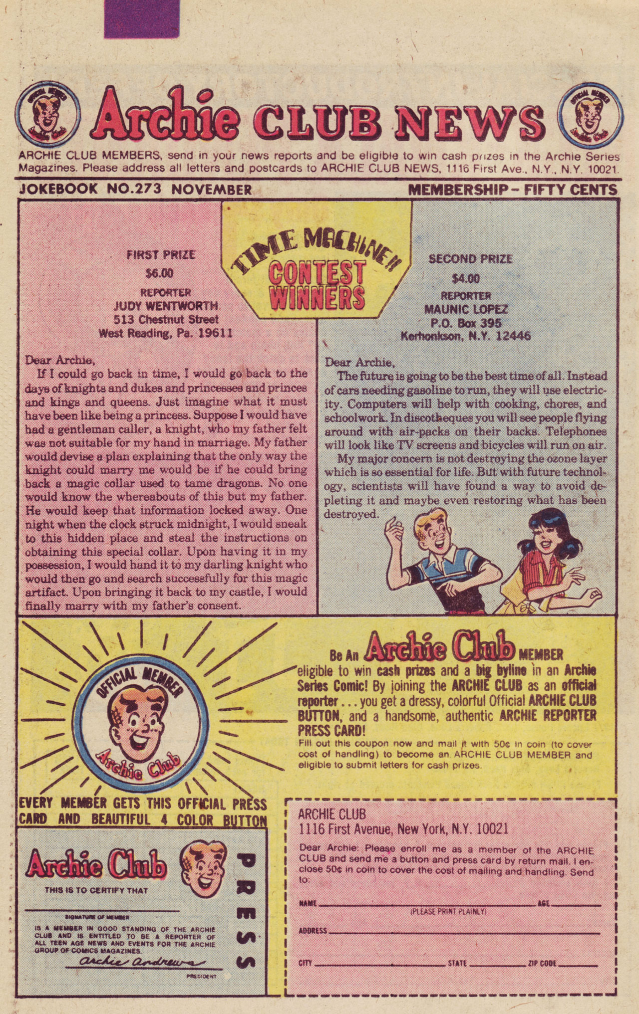 Read online Archie's Joke Book Magazine comic -  Issue #273 - 25