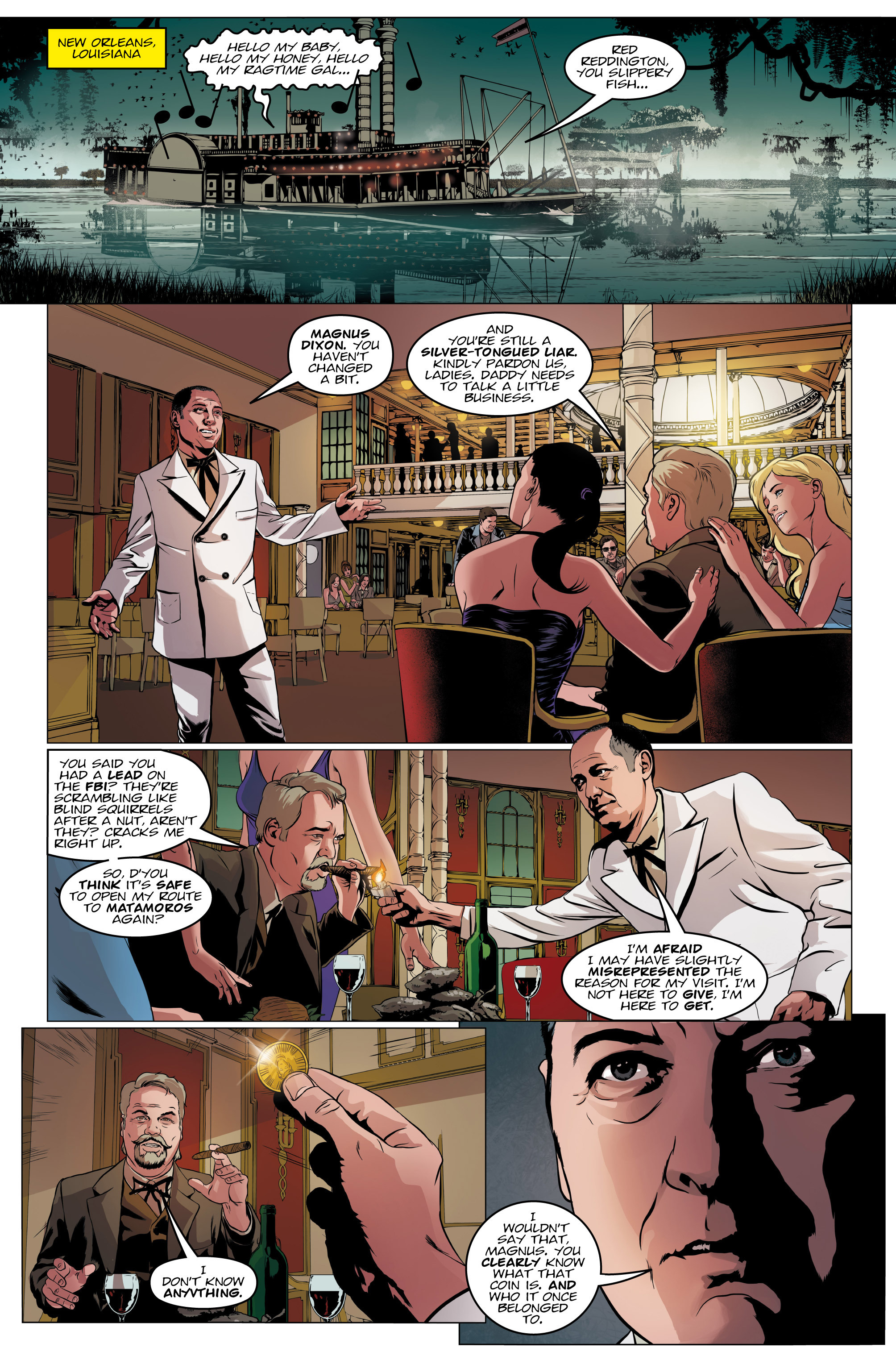 Read online The Blacklist comic -  Issue #2 - 19