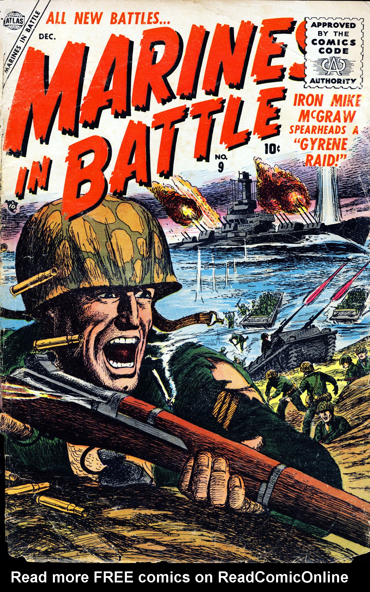 Read online Marines in Battle comic -  Issue #9 - 1