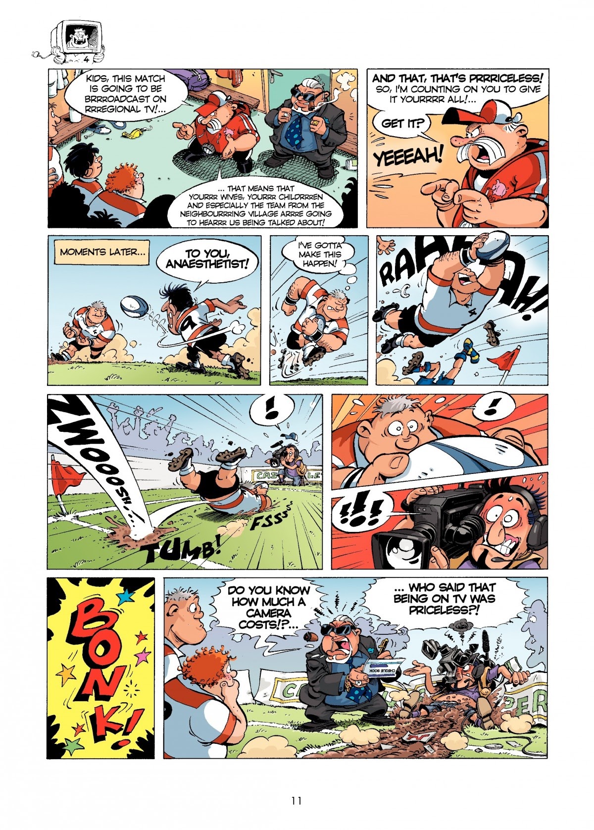 Read online The Rugger Boys comic -  Issue #2 - 11