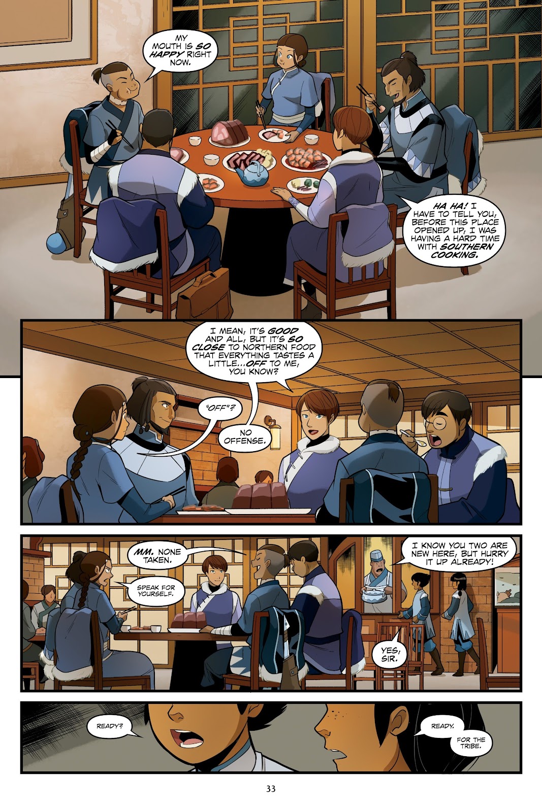 Avatar: The Last Airbender--North and South Omnibus issue TPB (Part 1) - Page 33