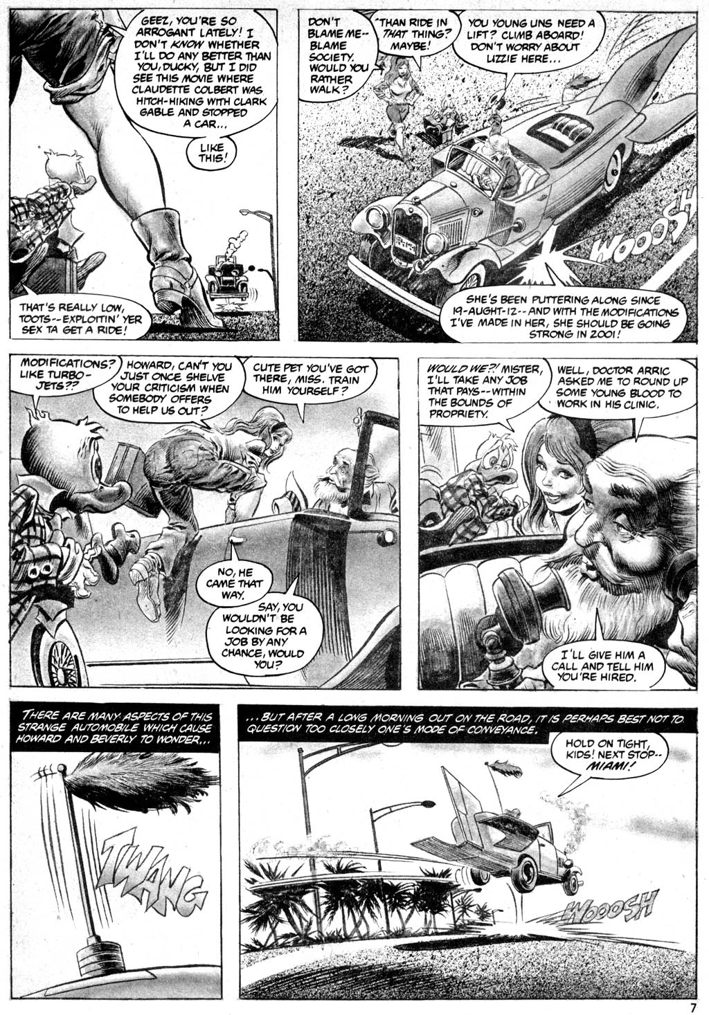 Read online Howard the Duck (1979) comic -  Issue #8 - 7