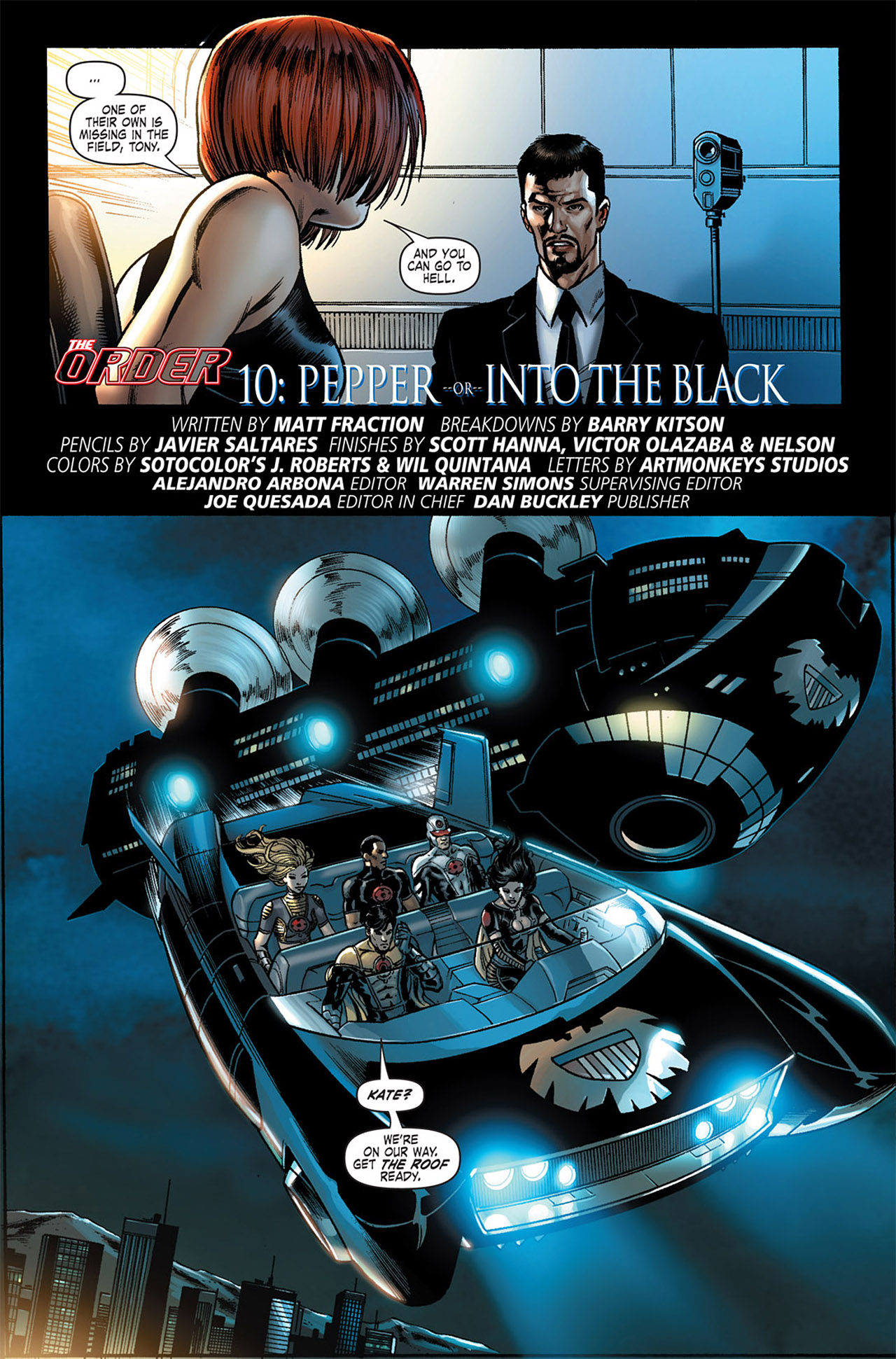 Read online The Order (2007) comic -  Issue #10 - 5