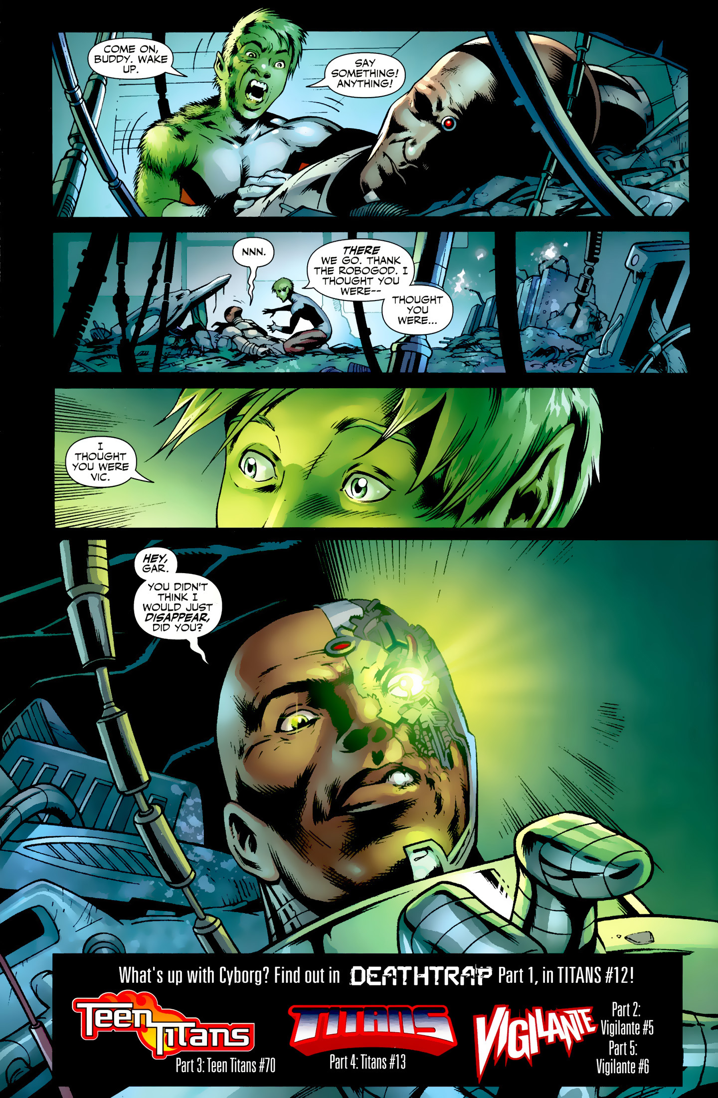 Read online Teen Titans (2003) comic -  Issue # _Annual 2 - 36