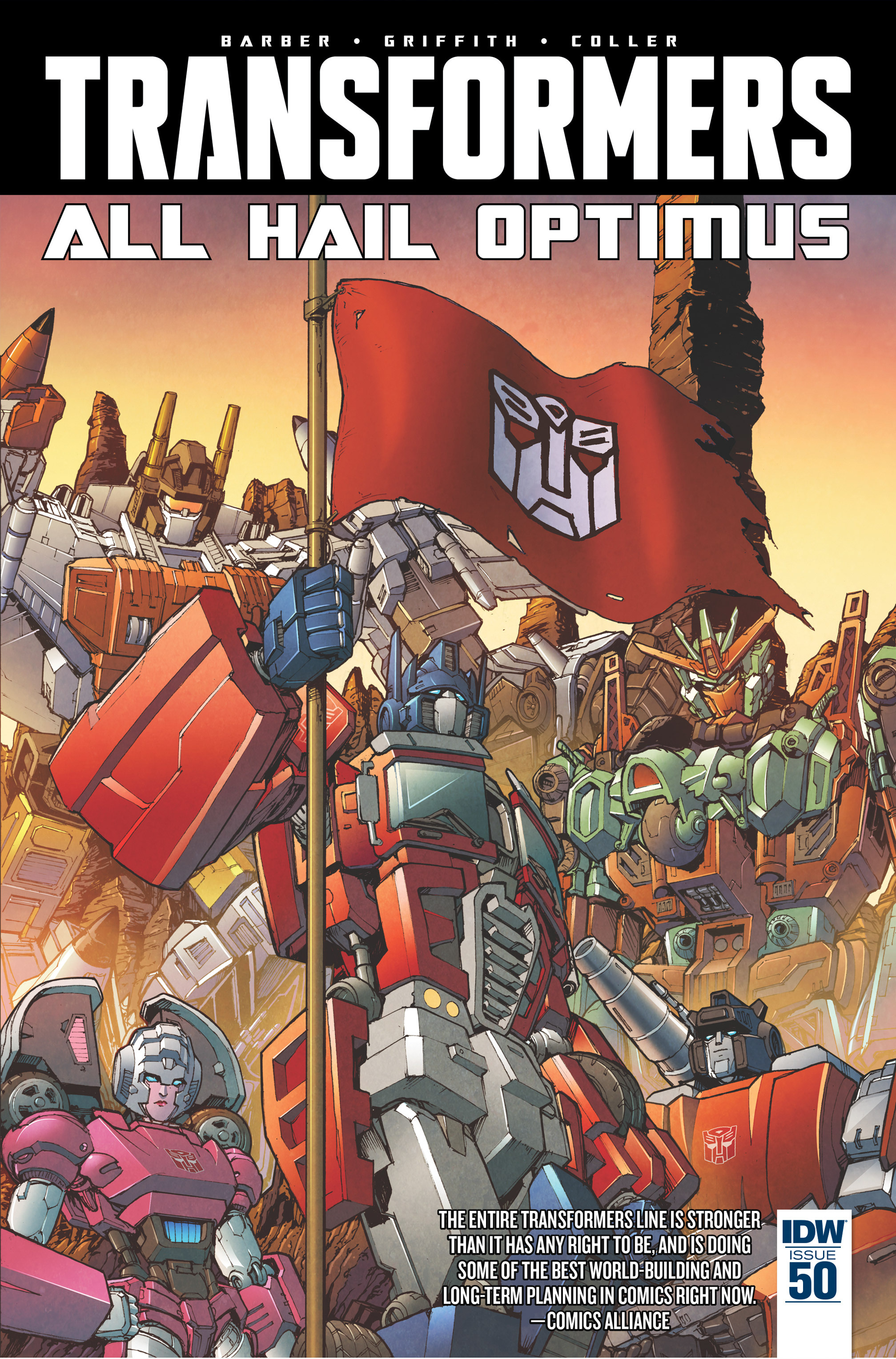 Read online The Transformers (2014) comic -  Issue #50 - 1