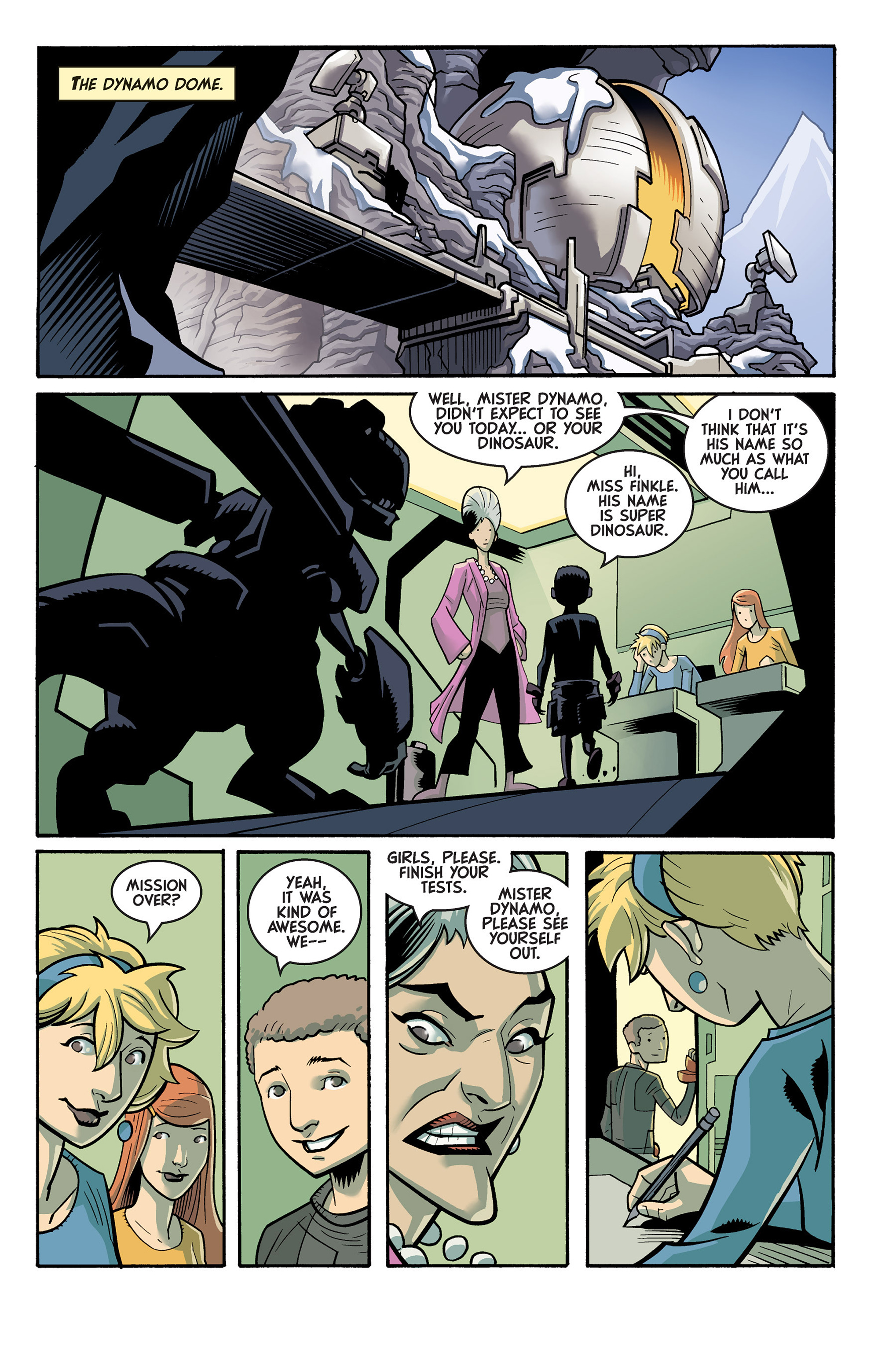 Read online Super Dinosaur (2011) comic -  Issue # _TPB 3 - 120