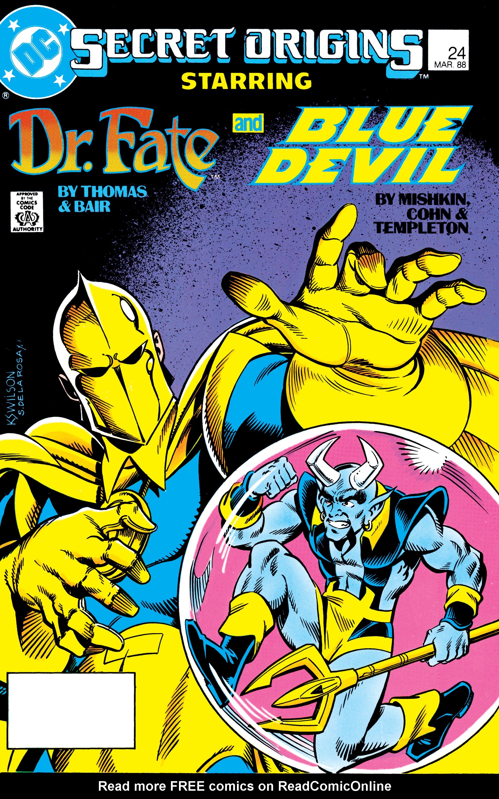 Read online Secret Origins (1986) comic -  Issue #24 - 1