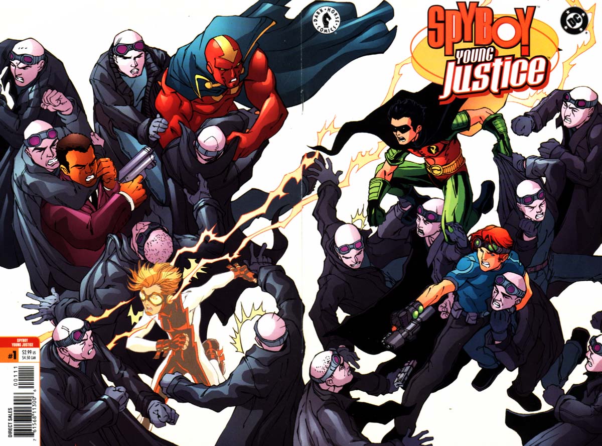 Read online SpyBoy/Young Justice comic -  Issue #1 - 1