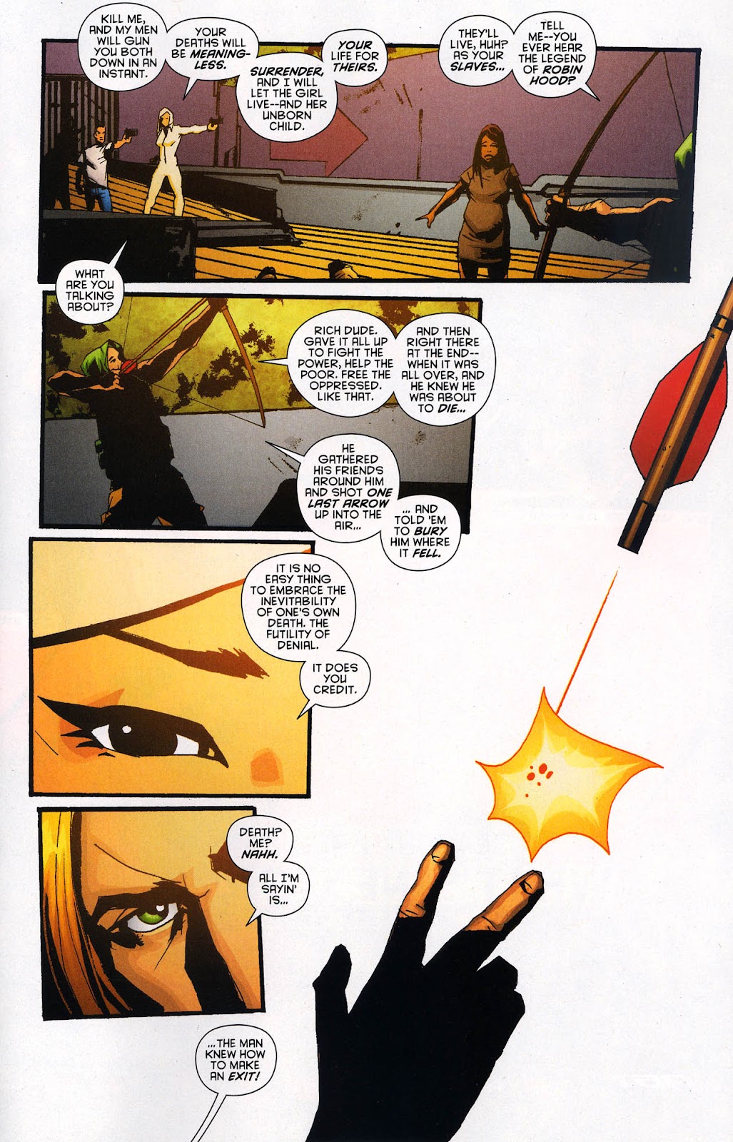 Green Arrow: Year One issue 6 - Page 22