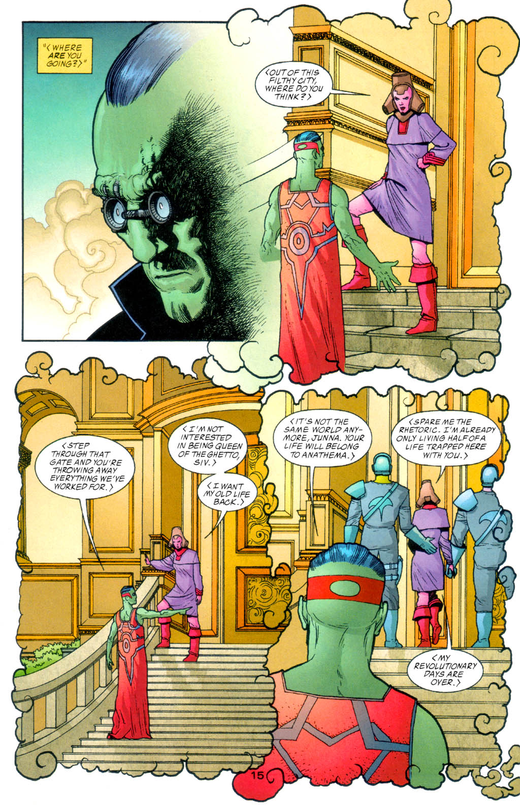 Read online Haven: The Broken City comic -  Issue #6 - 16