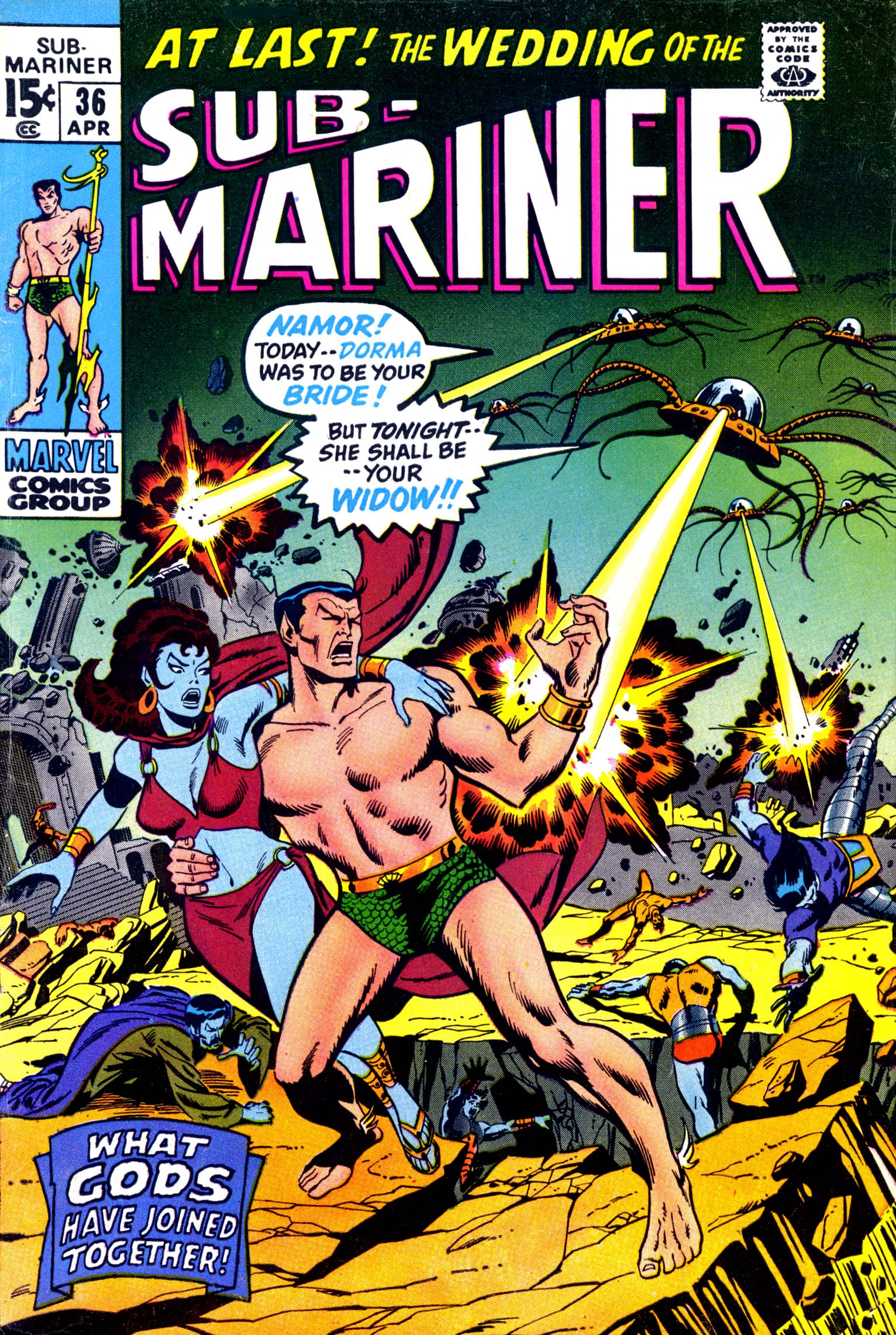 Read online The Sub-Mariner comic -  Issue #36 - 1