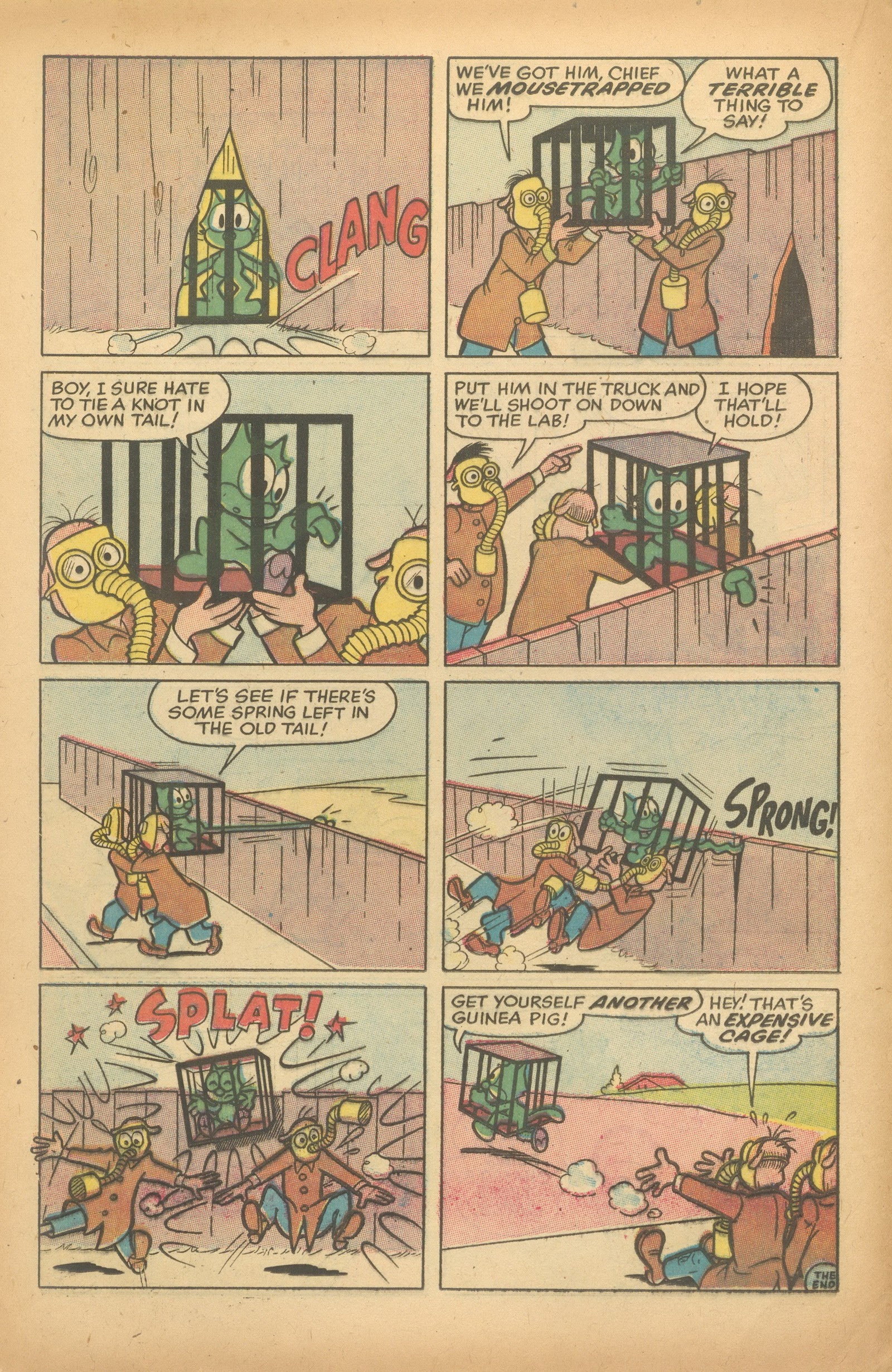 Read online Felix the Cat (1955) comic -  Issue #83 - 16
