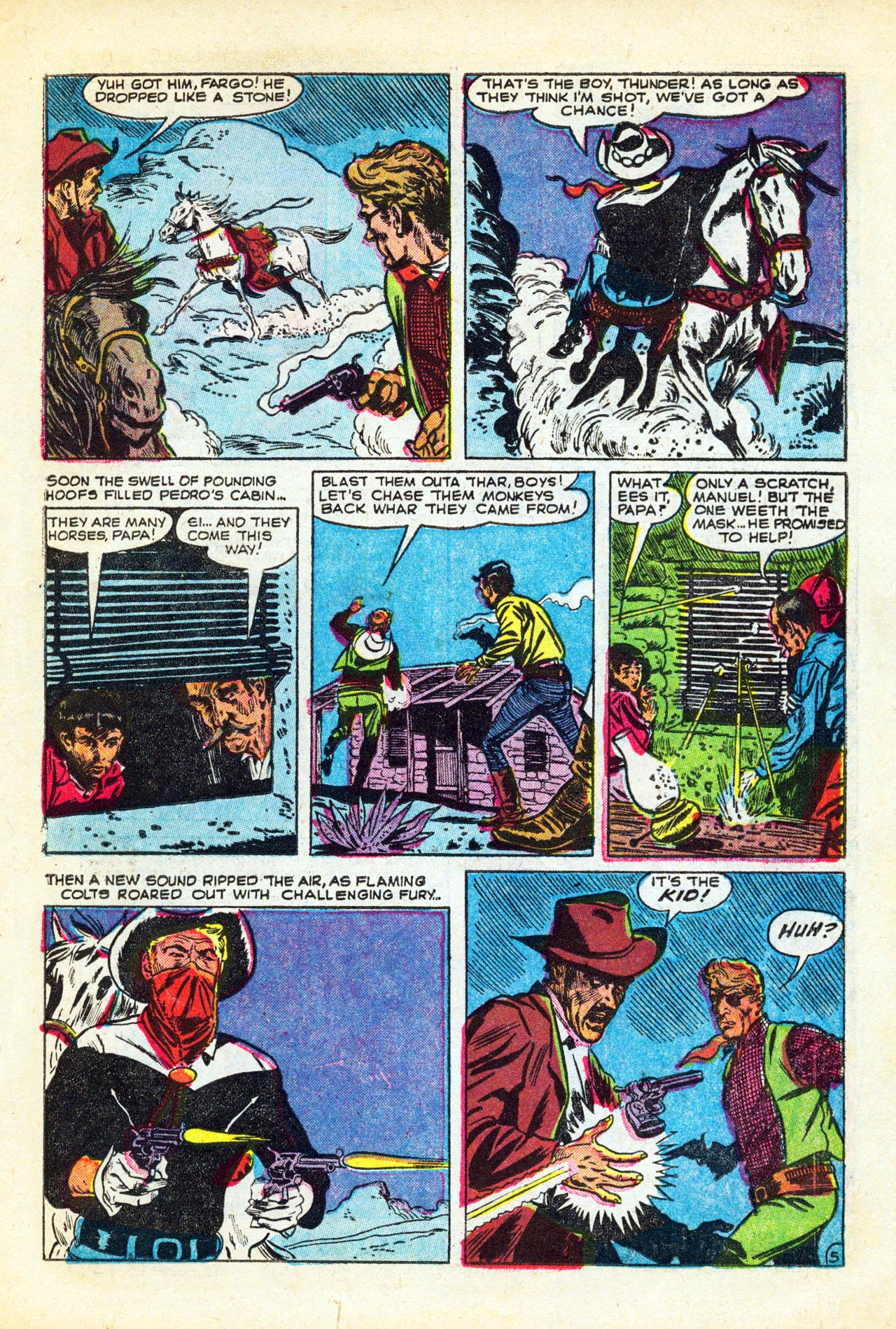 Read online The Outlaw Kid (1954) comic -  Issue #5 - 15
