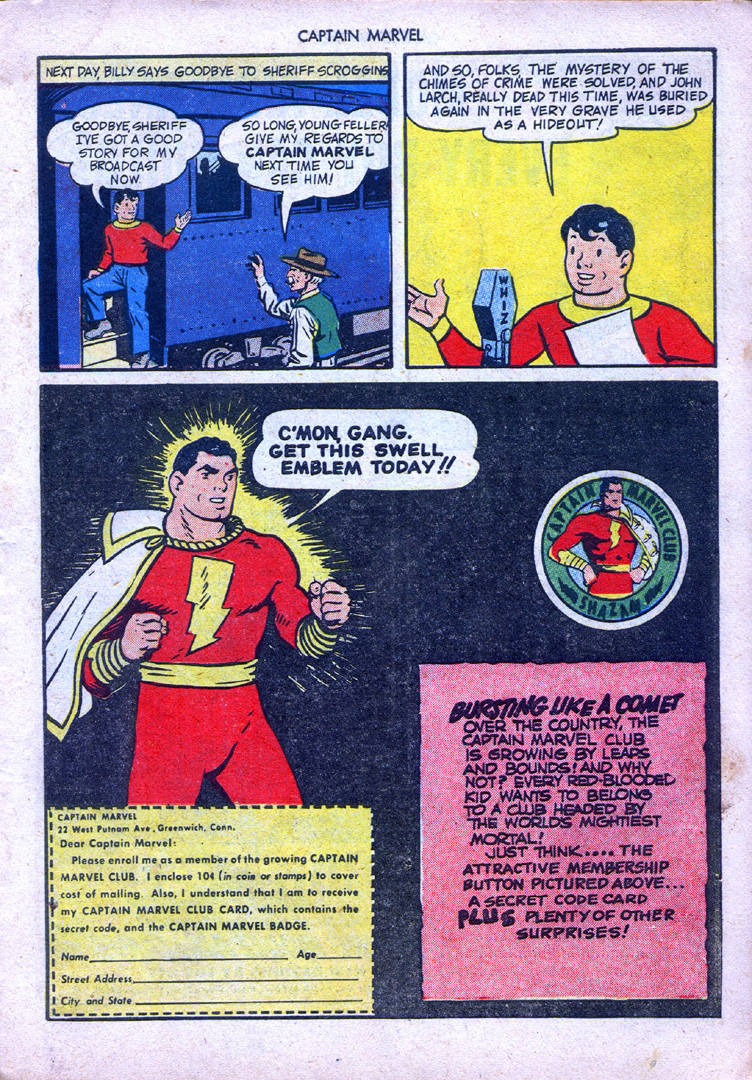 Captain Marvel Adventures issue 40 - Page 23