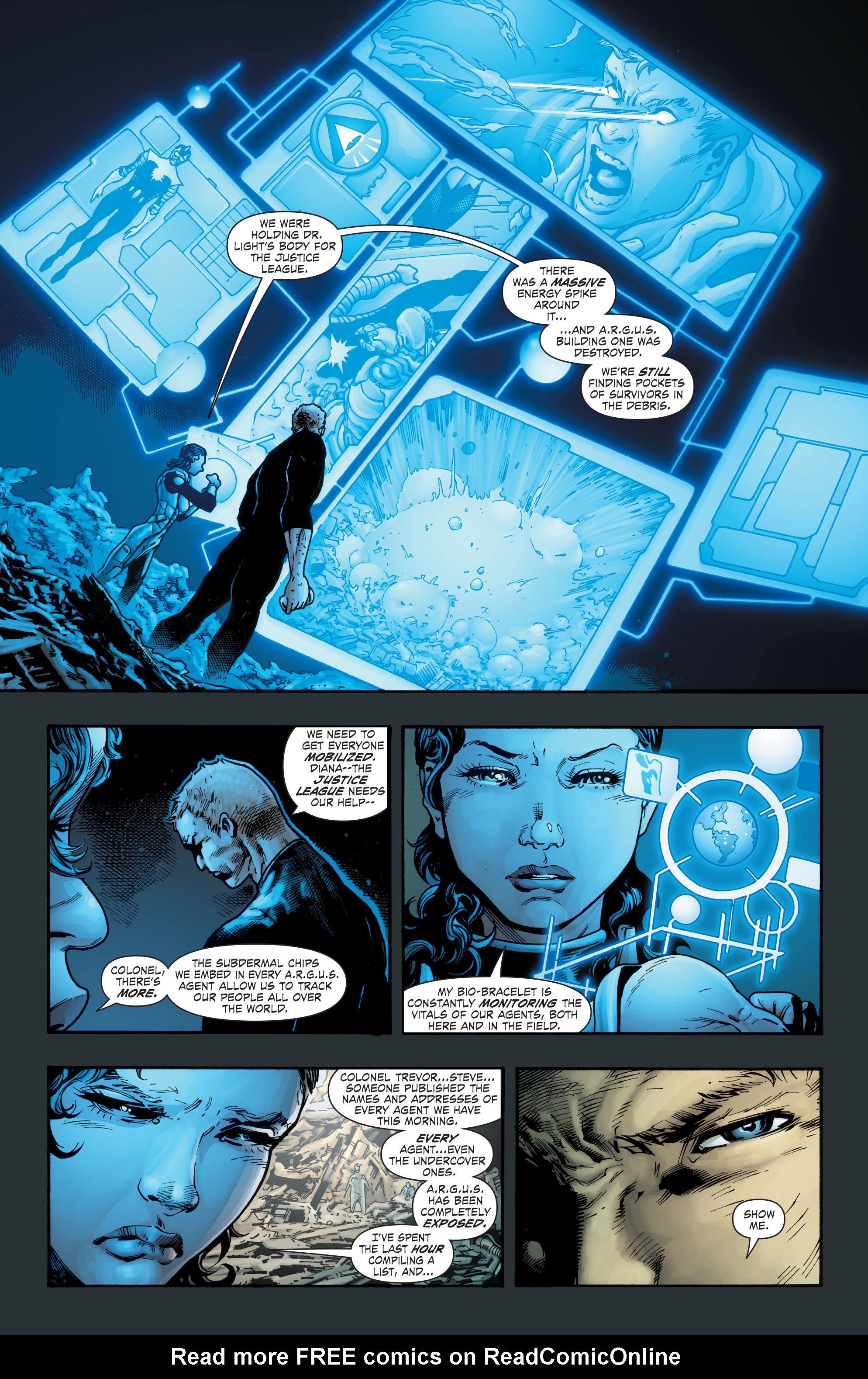 Read online Forever Evil: A.R.G.U.S. comic -  Issue #1 - 8