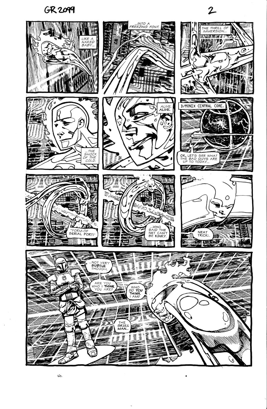 Read online Ghost Rider 2099: Daddy Dearest comic -  Issue # Full - 2
