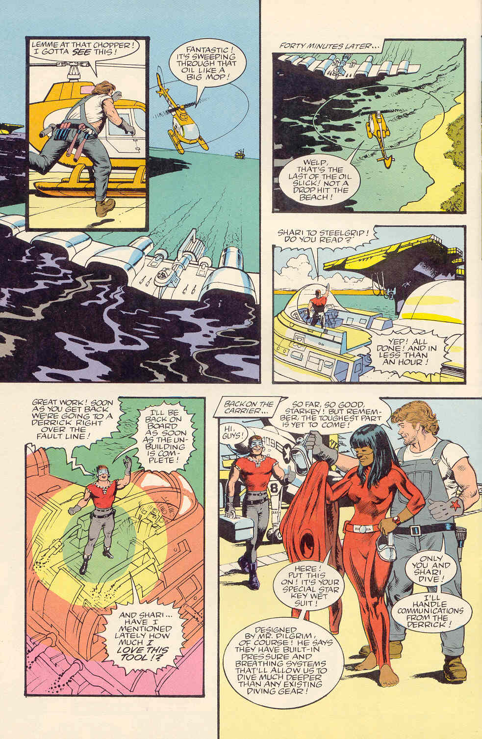 Read online Steelgrip Starkey comic -  Issue #2 - 22