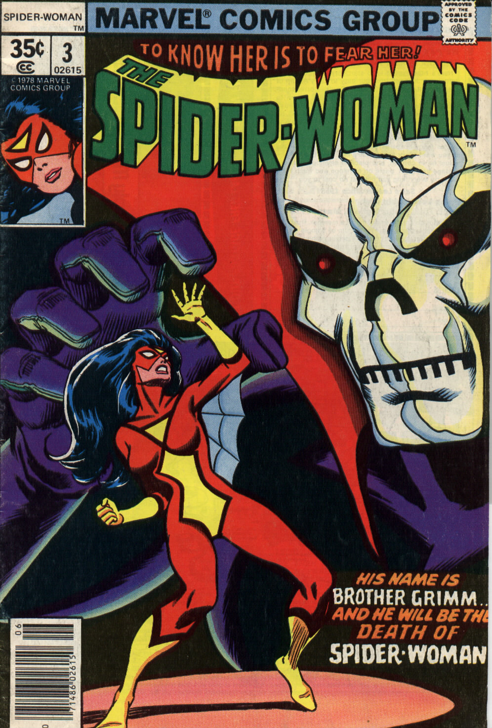 Read online Spider-Woman (1978) comic -  Issue #3 - 1
