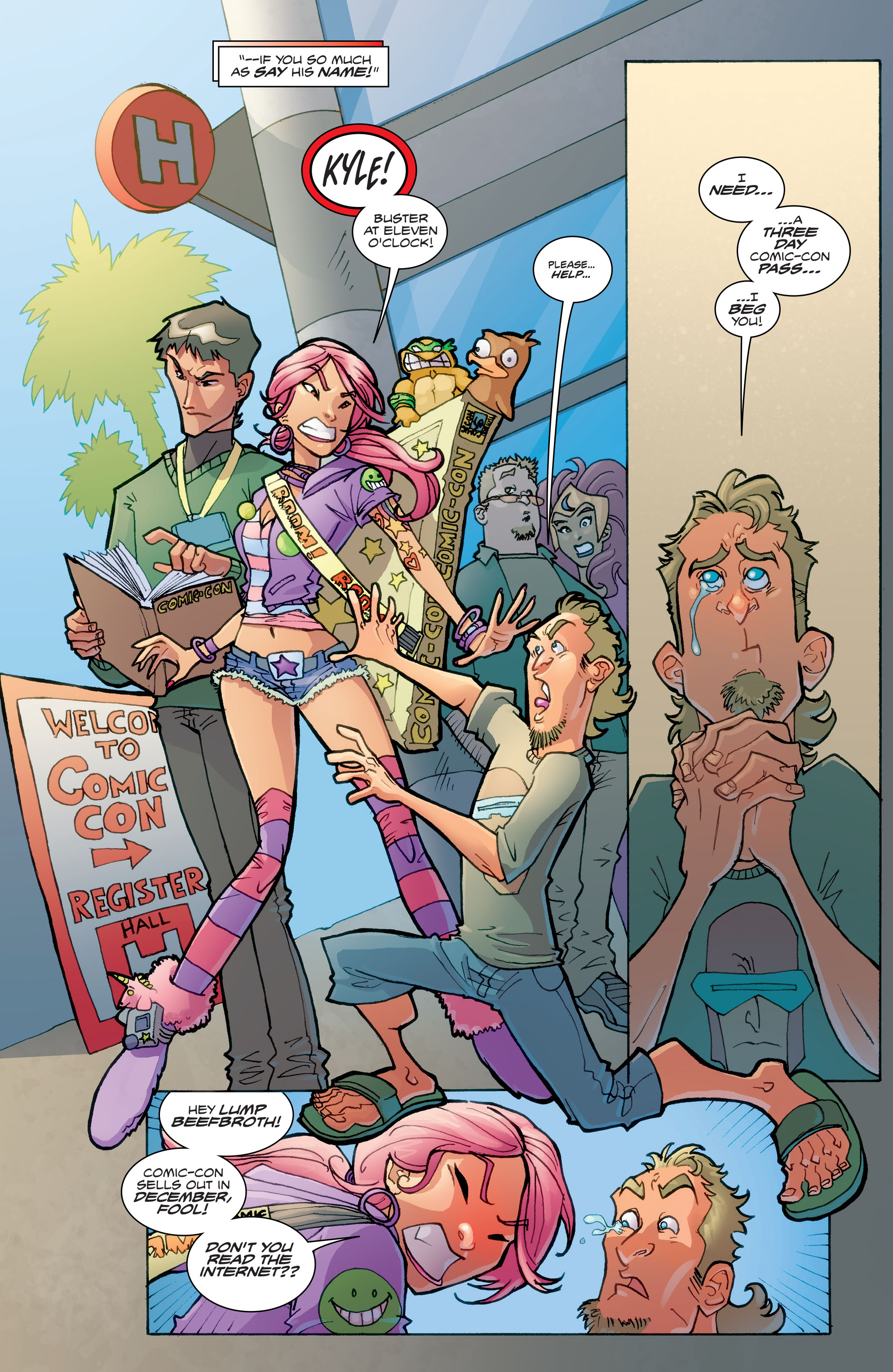 Read online Fanboys vs. Zombies comic -  Issue #1 - 14