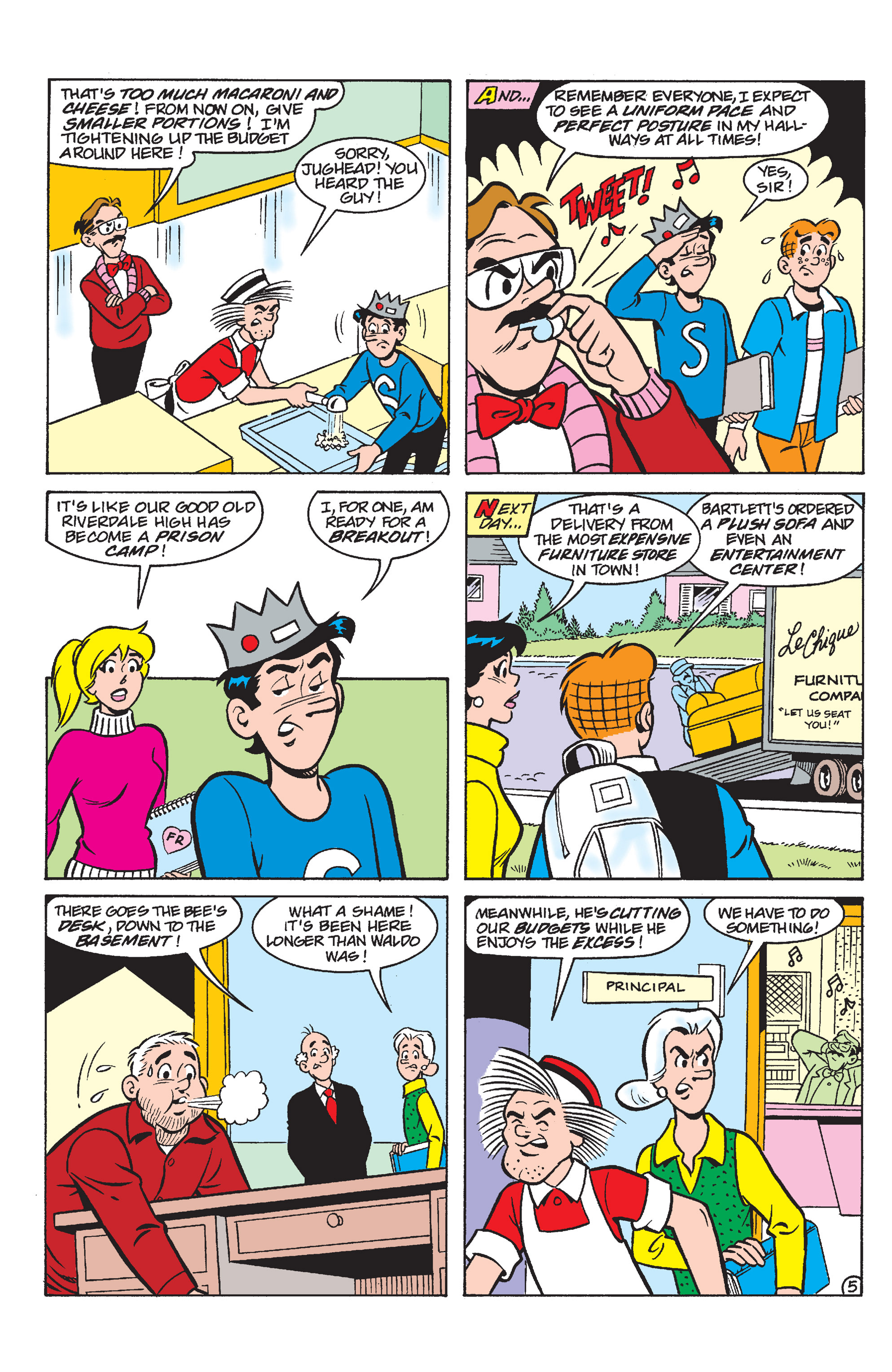 Read online Archie & Friends: Faculty Funnies comic -  Issue # TPB - 94