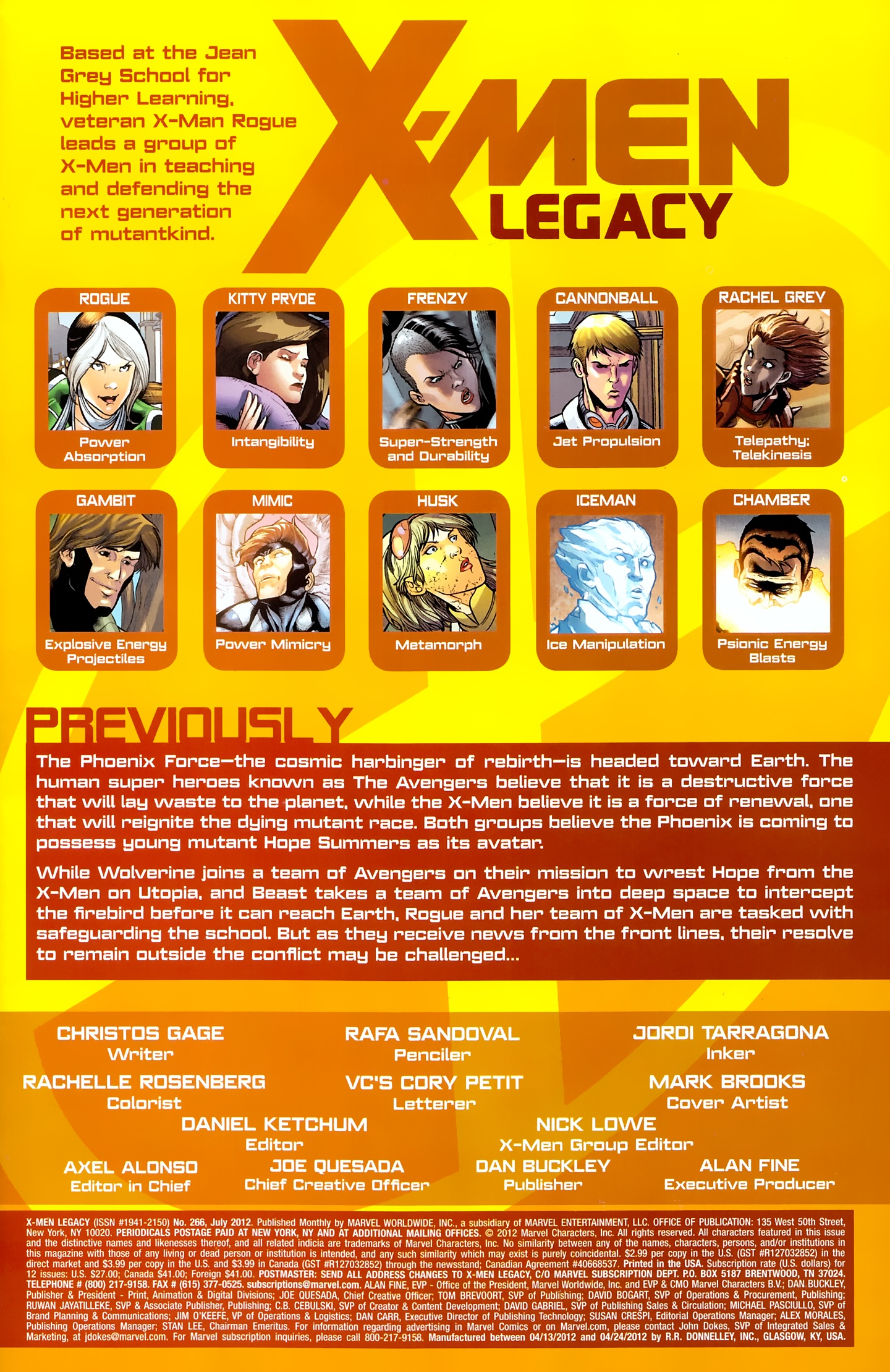 Read online X-Men Legacy (2008) comic -  Issue #266 - 2