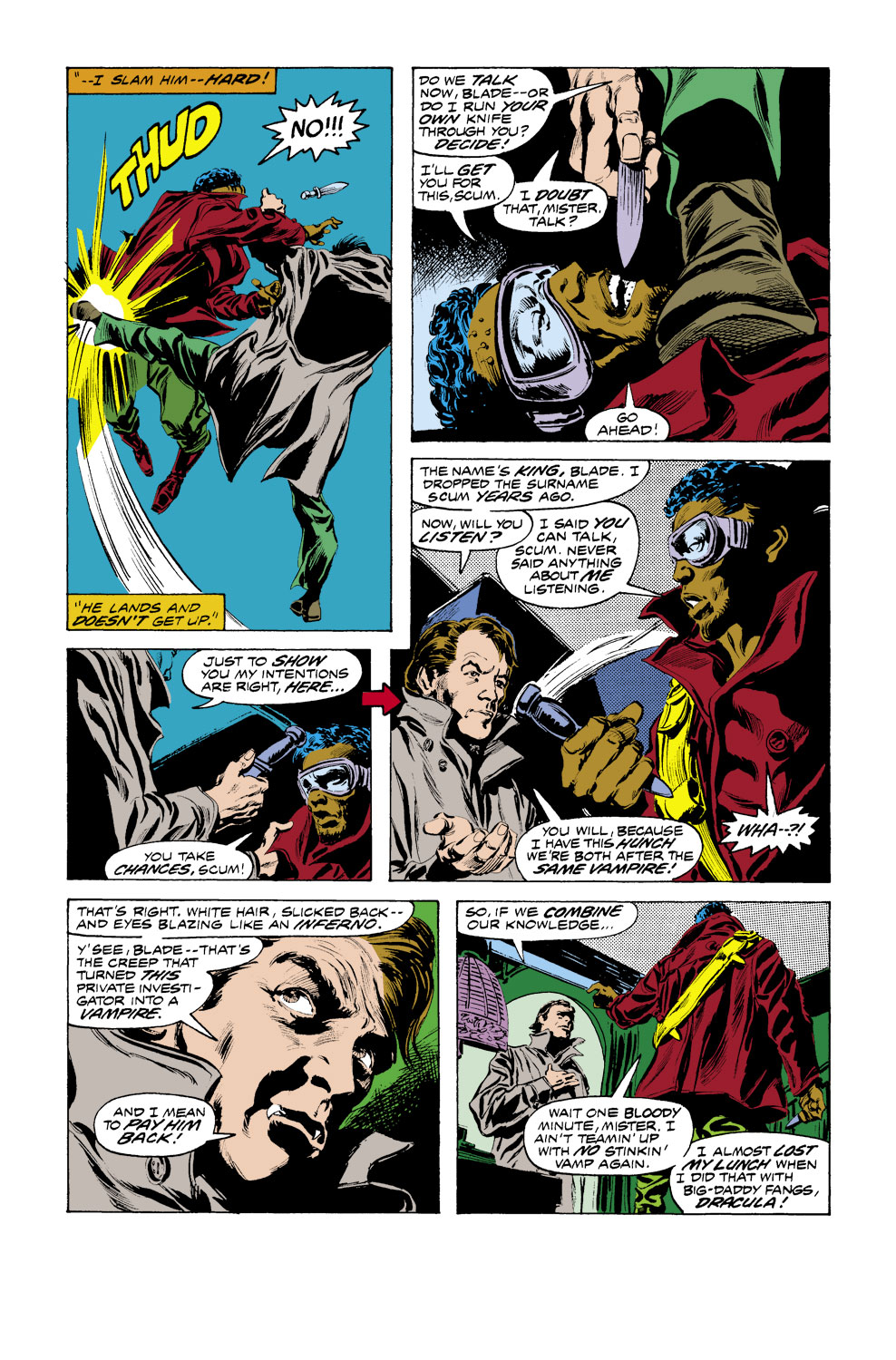Read online Tomb of Dracula (1972) comic -  Issue #45 - 4