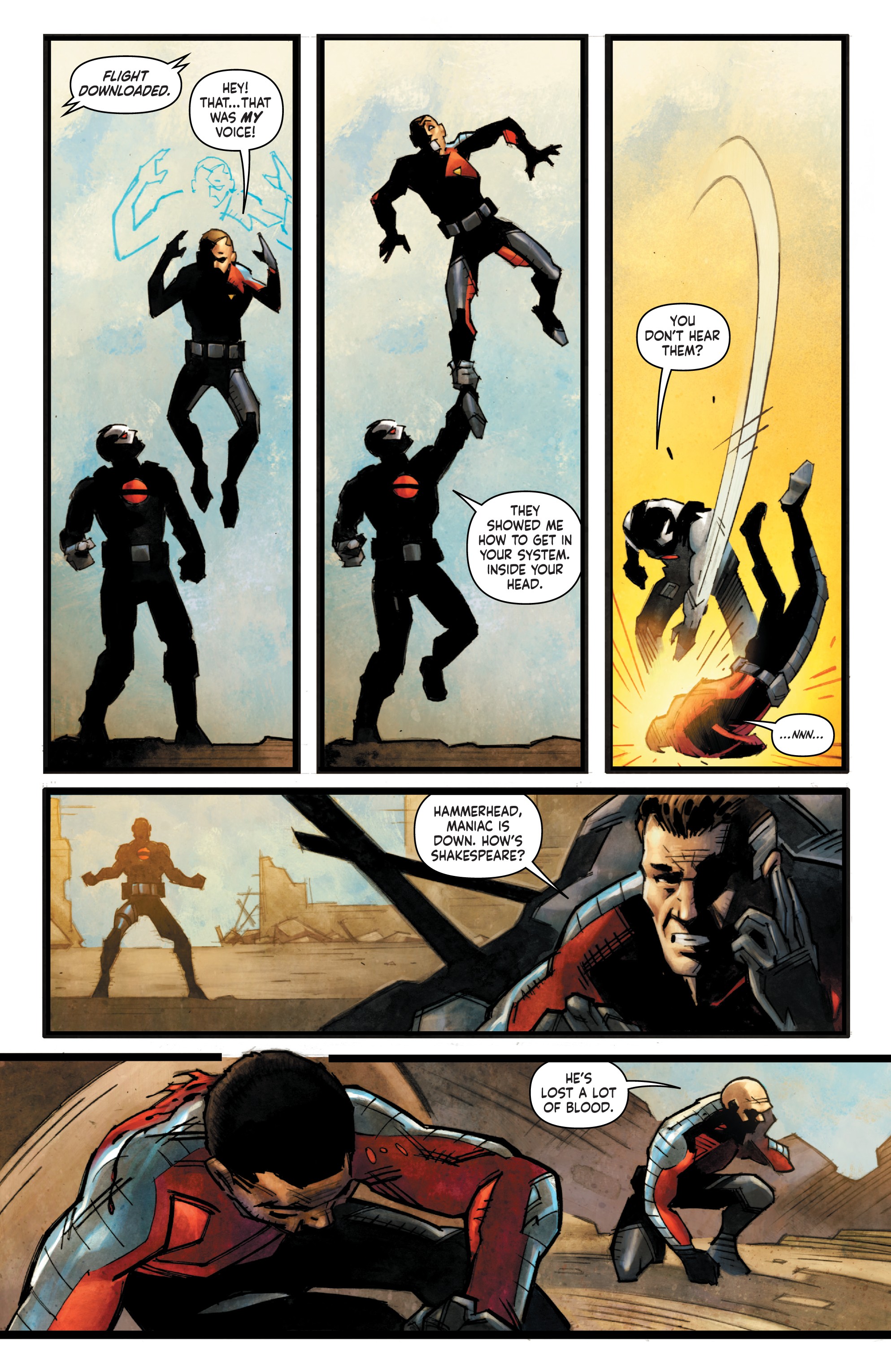 Read online Bloodshot Rising Spirit comic -  Issue #5 - 12