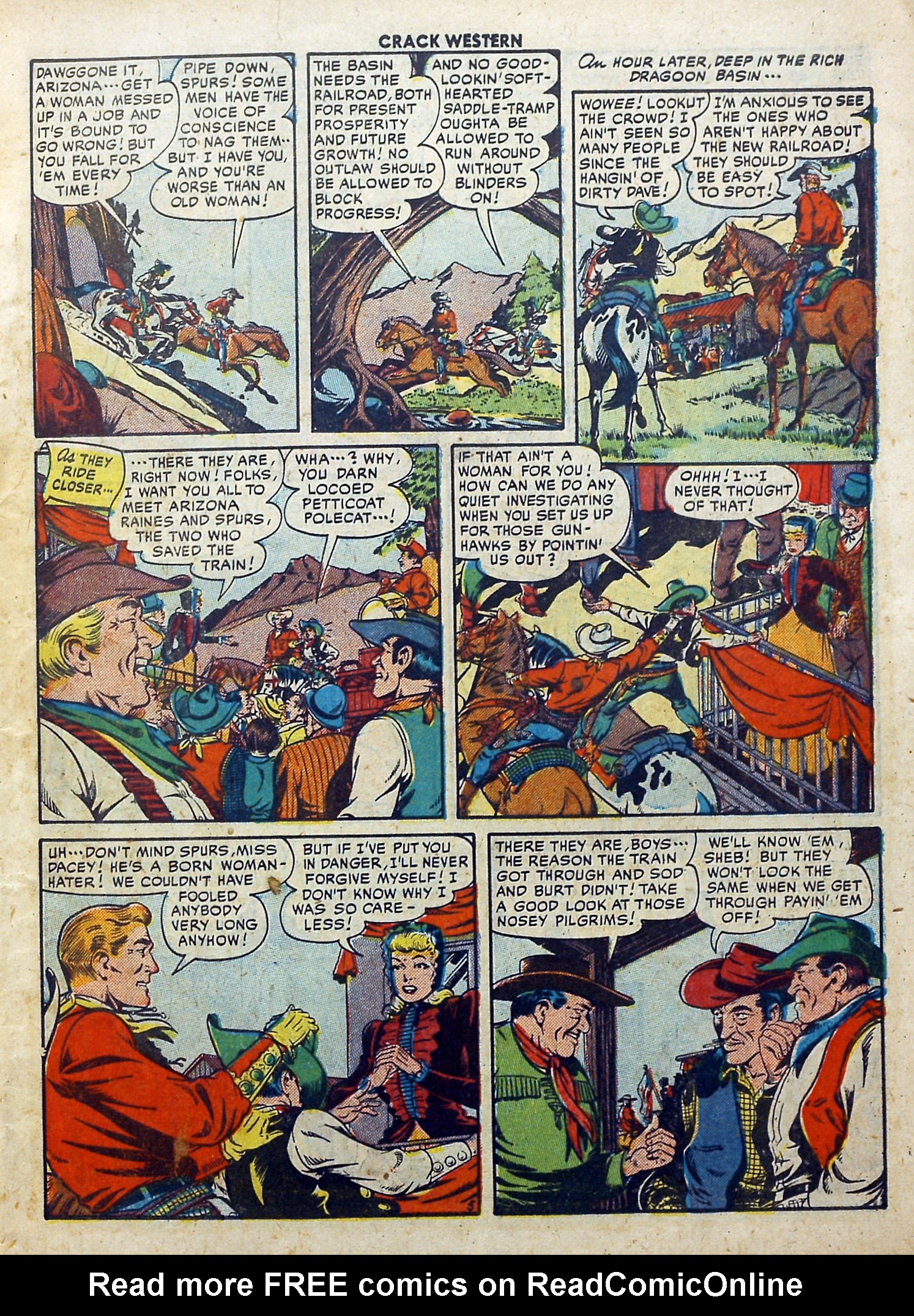 Read online Crack Western comic -  Issue #71 - 7