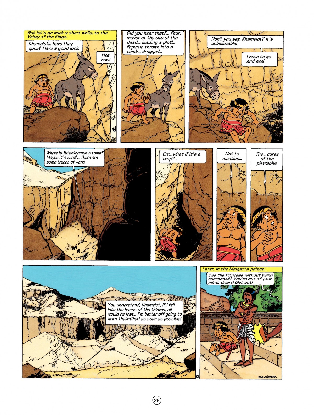 Read online Papyrus comic -  Issue #3 - 28