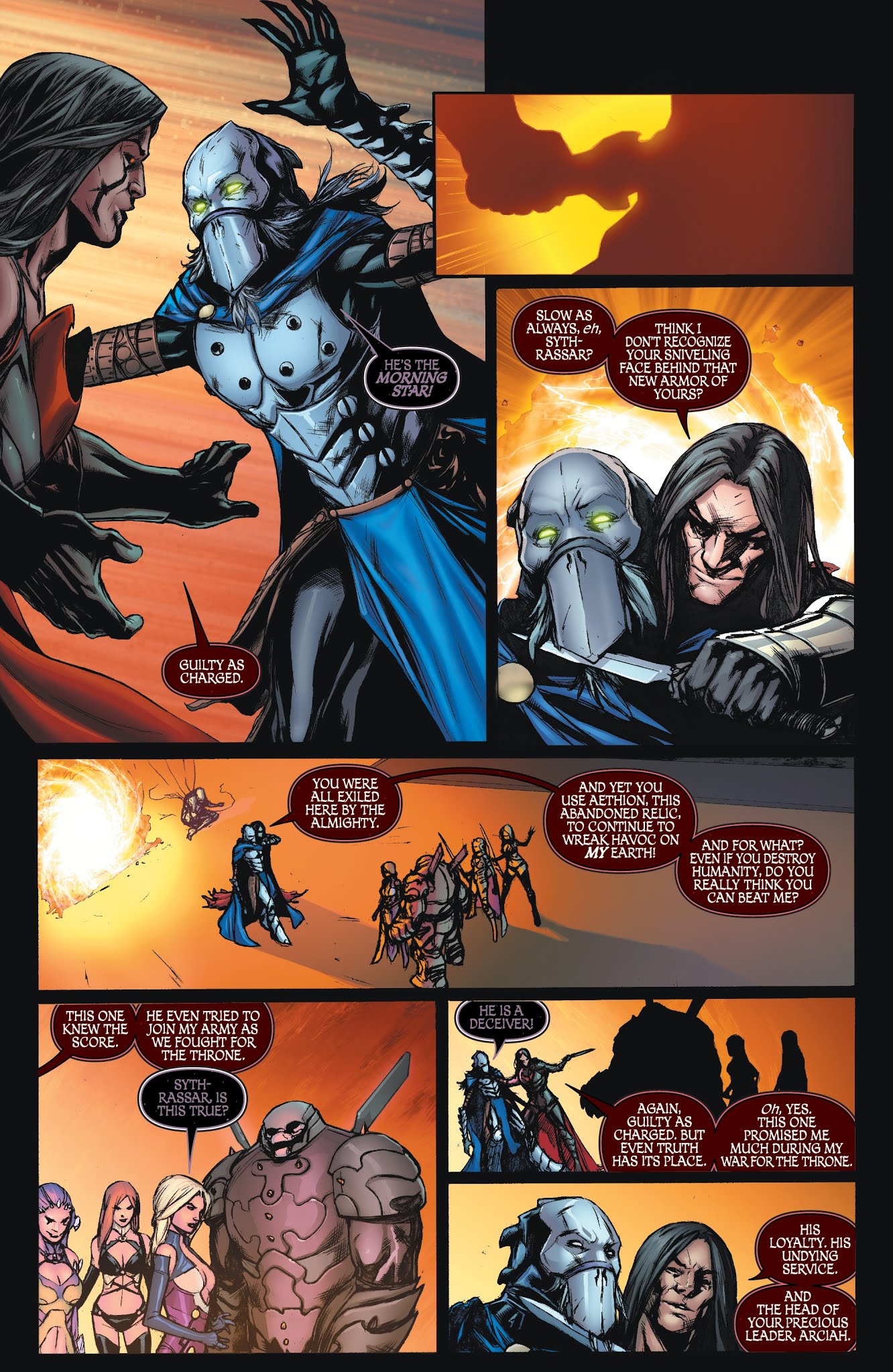 Read online Dissension: War Eternal comic -  Issue #3 - 14