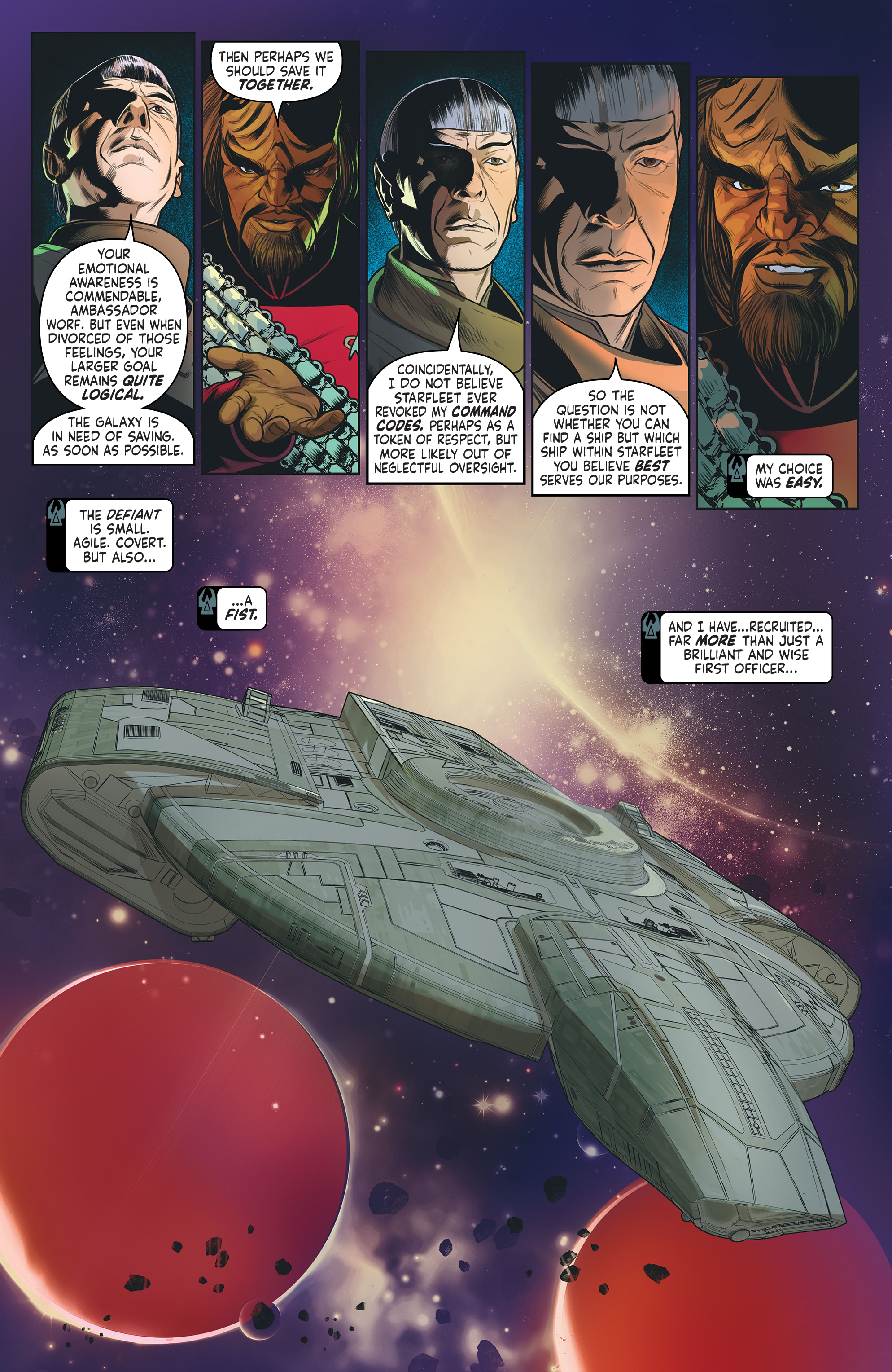 Read online Star Trek: Defiant comic -  Issue #1 - 13