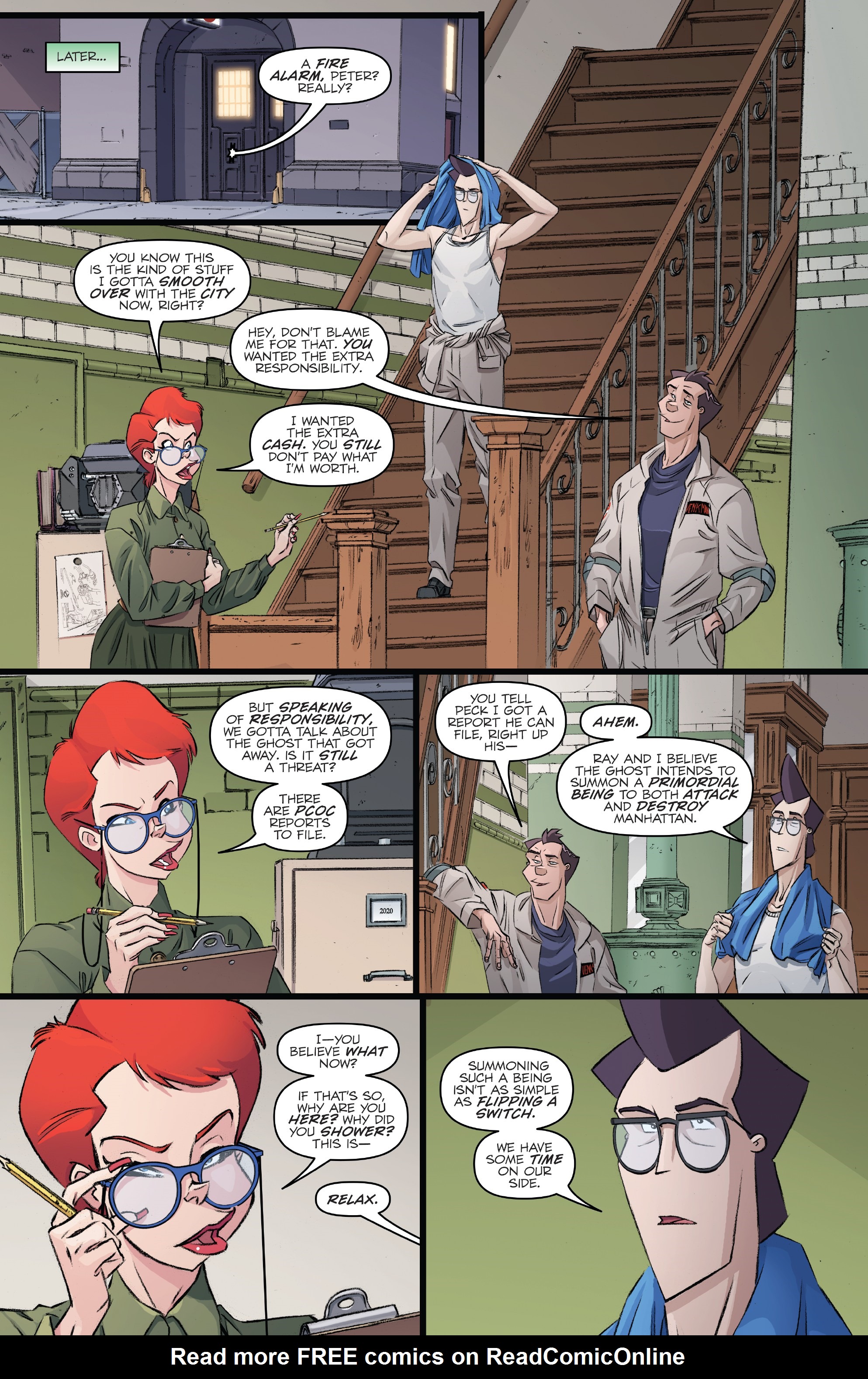 Read online Ghostbusters 35th Anniversary: Ghostbusters comic -  Issue # Full - 18