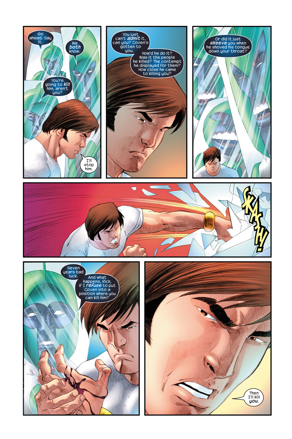 Read online Captain Marvel (2002) comic -  Issue #12 - 4