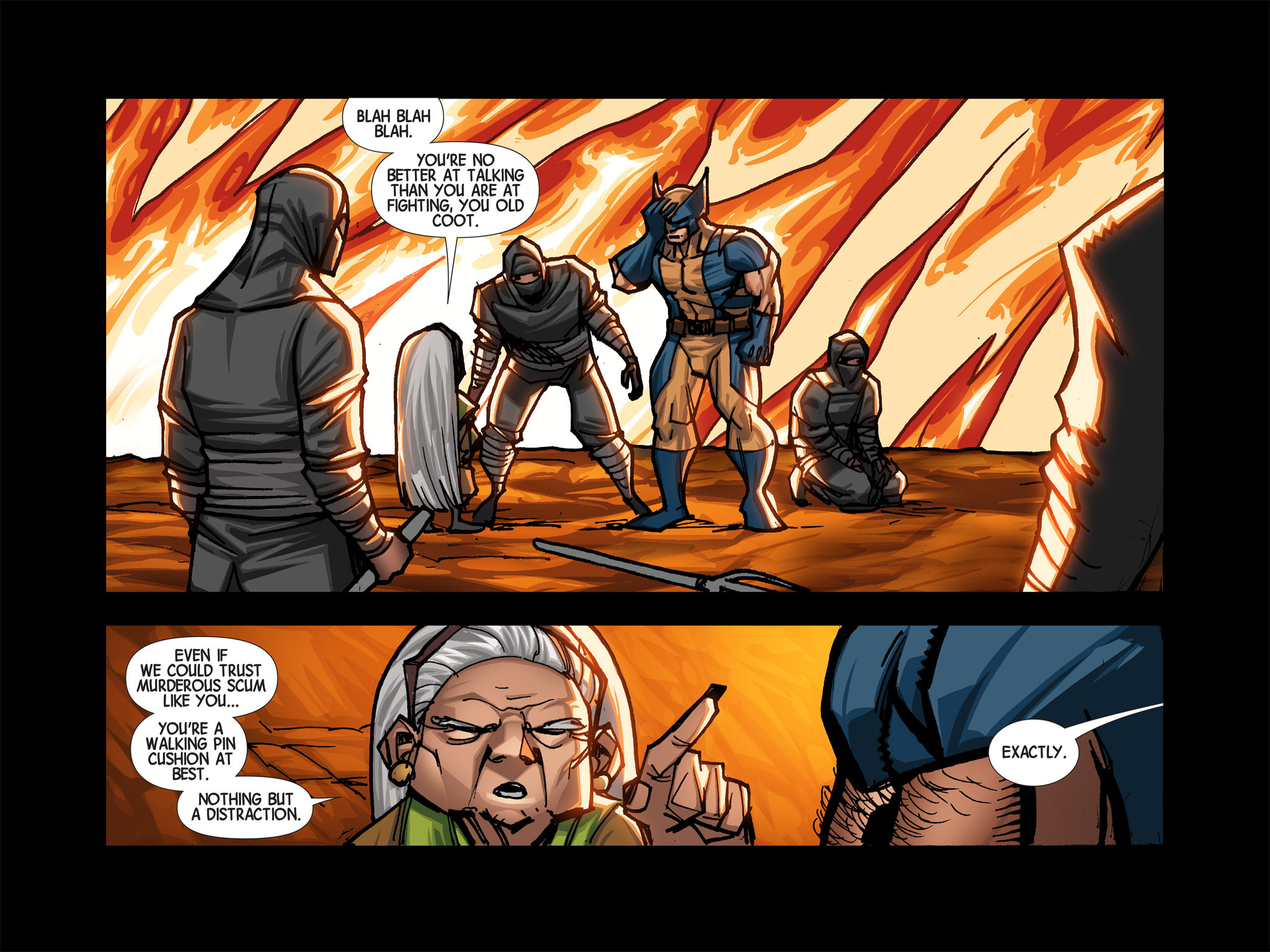 Read online Wolverine: Japan's Most Wanted comic -  Issue #9 - 44