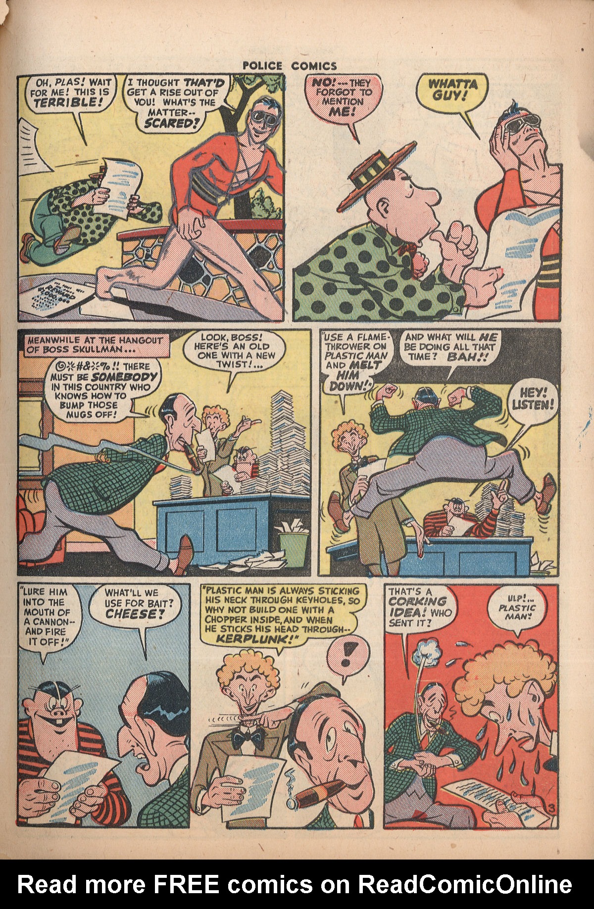 Read online Police Comics comic -  Issue #38 - 5