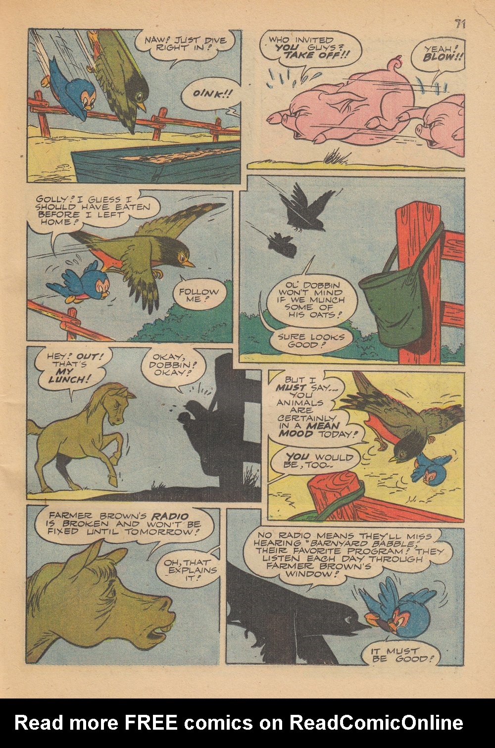 Read online Tom and Jerry's Summer Fun comic -  Issue #1 - 73