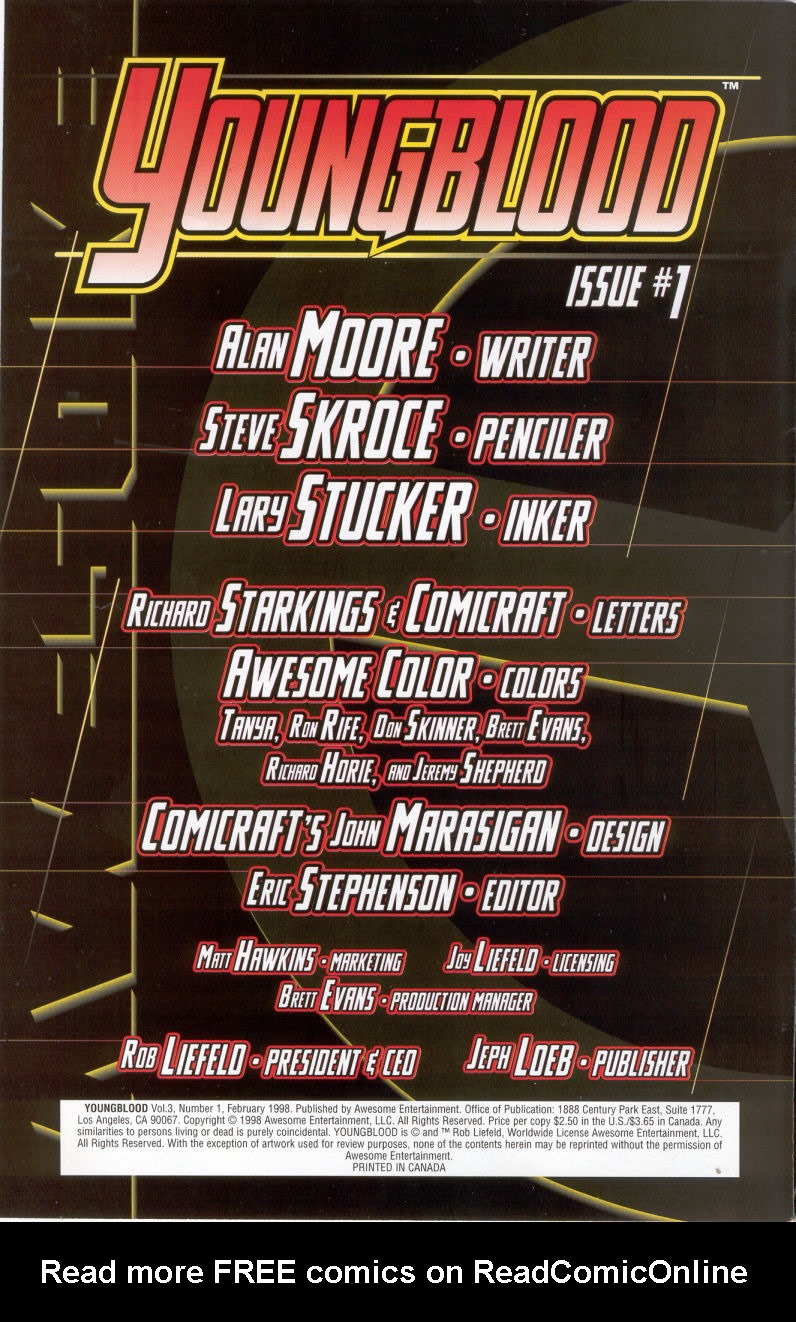 Read online Youngblood (1998) comic -  Issue #1 - 3