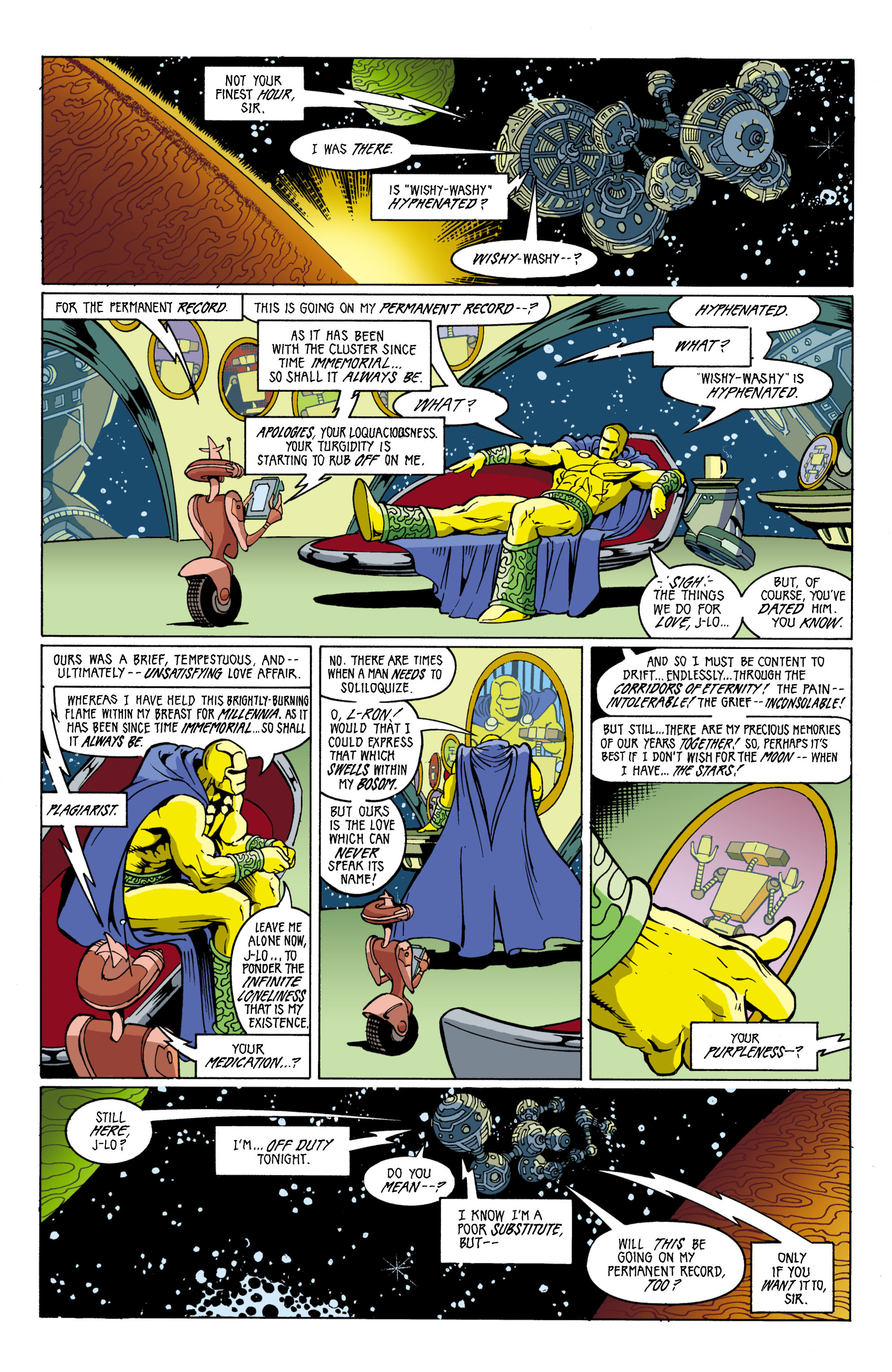 Read online Formerly Known as the Justice League comic -  Issue #6 - 22