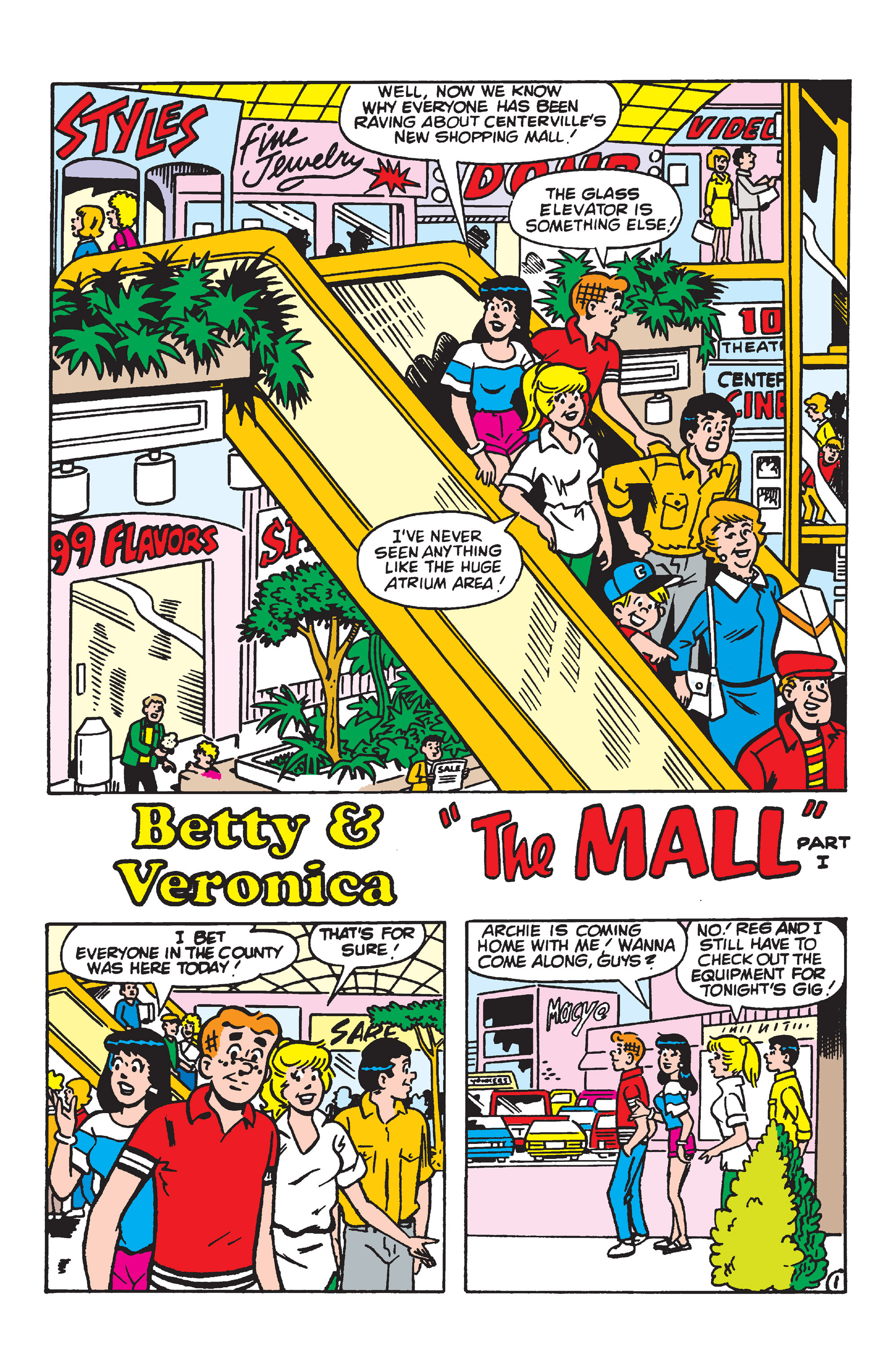 Read online Betty and Veronica: Mall Princesses comic -  Issue # TPB - 36