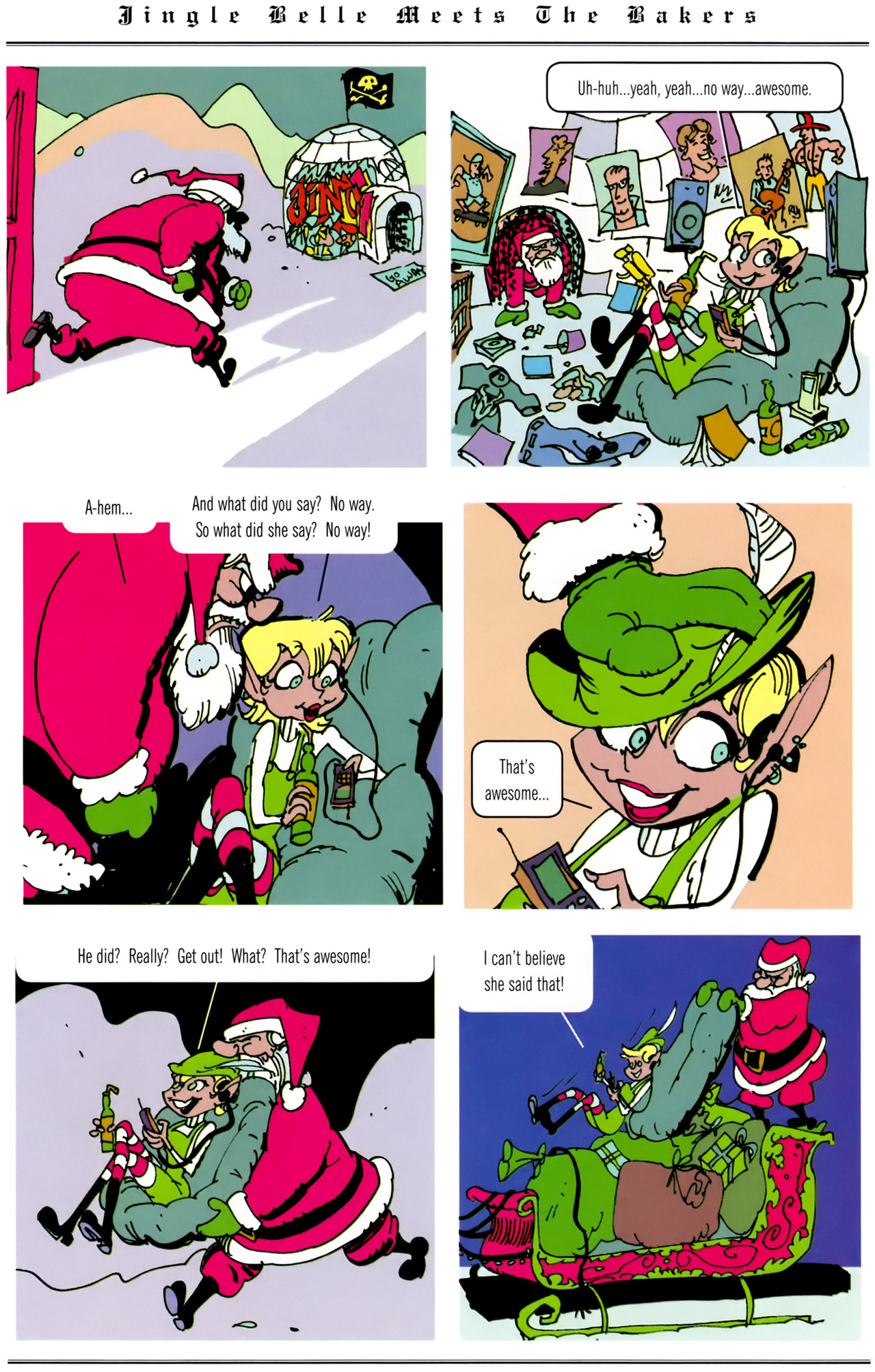 Read online The Bakers Meet Jingle Belle comic -  Issue # Full - 4