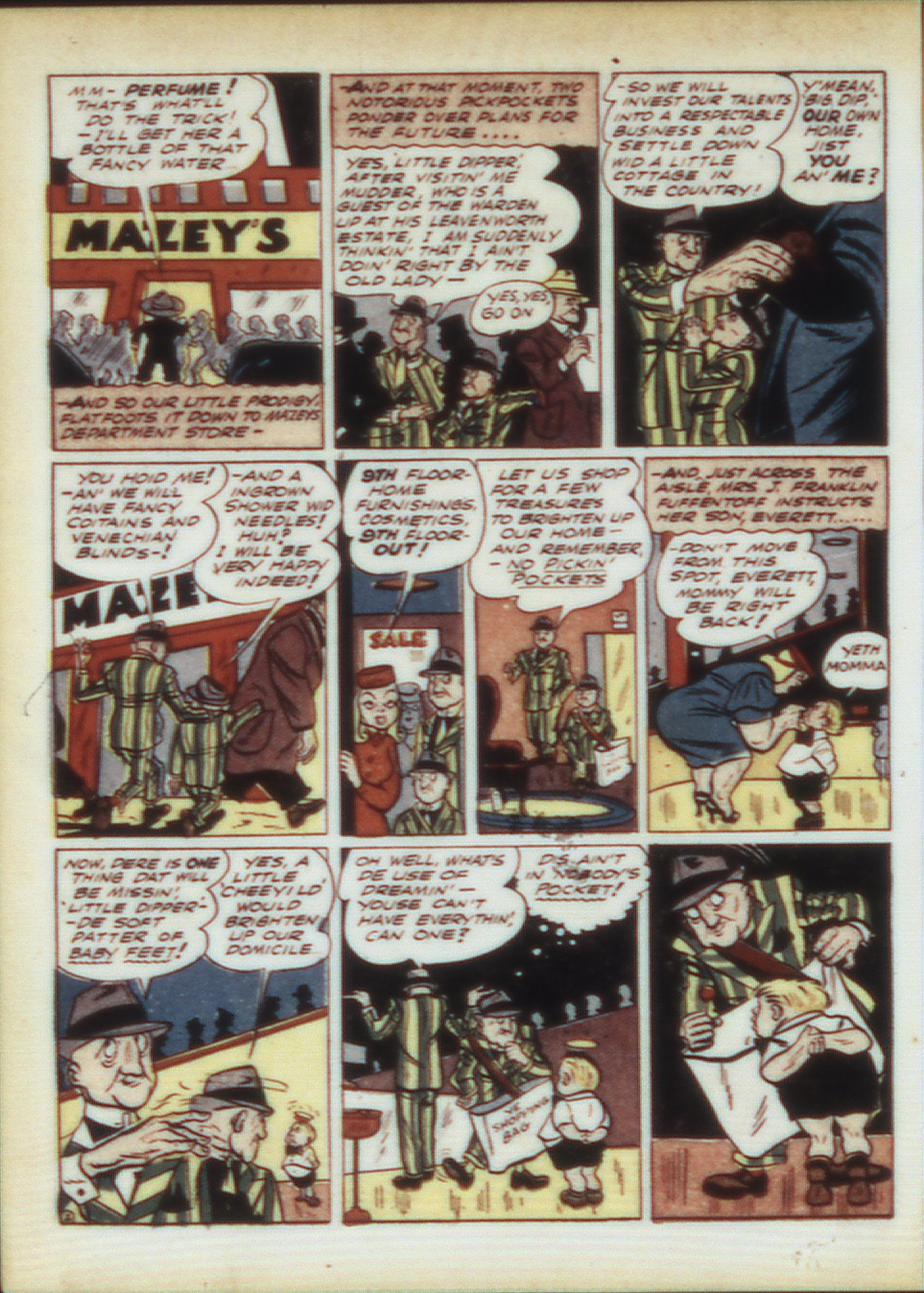 Read online Sensation (Mystery) Comics comic -  Issue #9 - 34