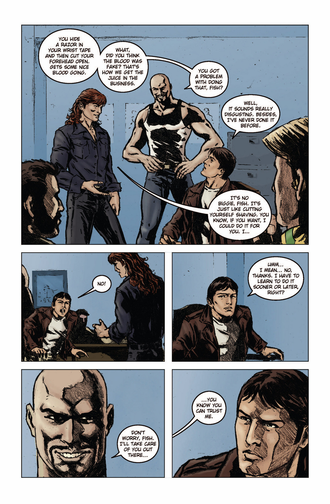 Read online Arcana Studios Presents Swerve comic -  Issue #2 - 17