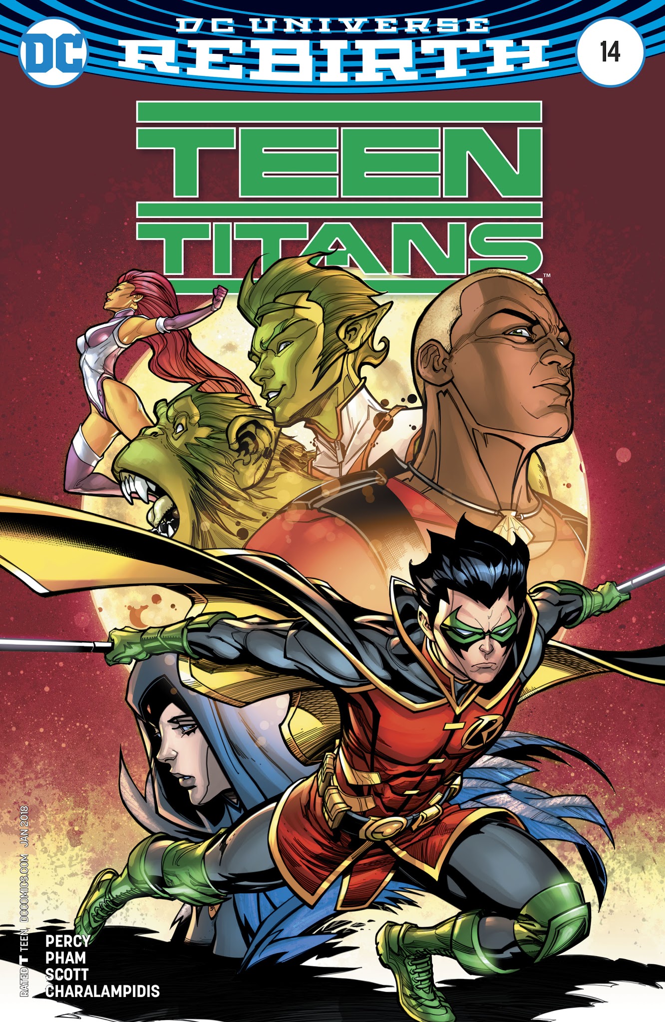 Read online Teen Titans (2016) comic -  Issue #14 - 2