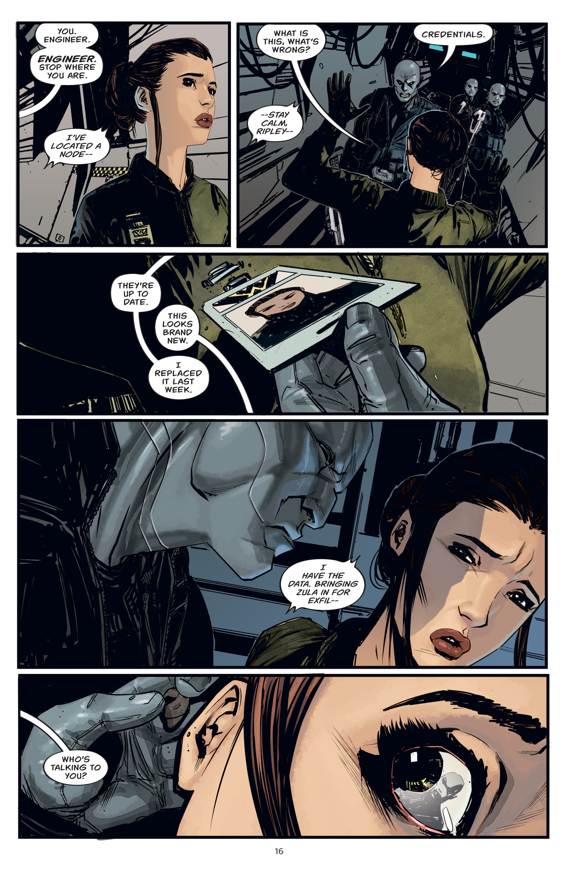 Read online Aliens: Resistance comic -  Issue # _TPB - 16