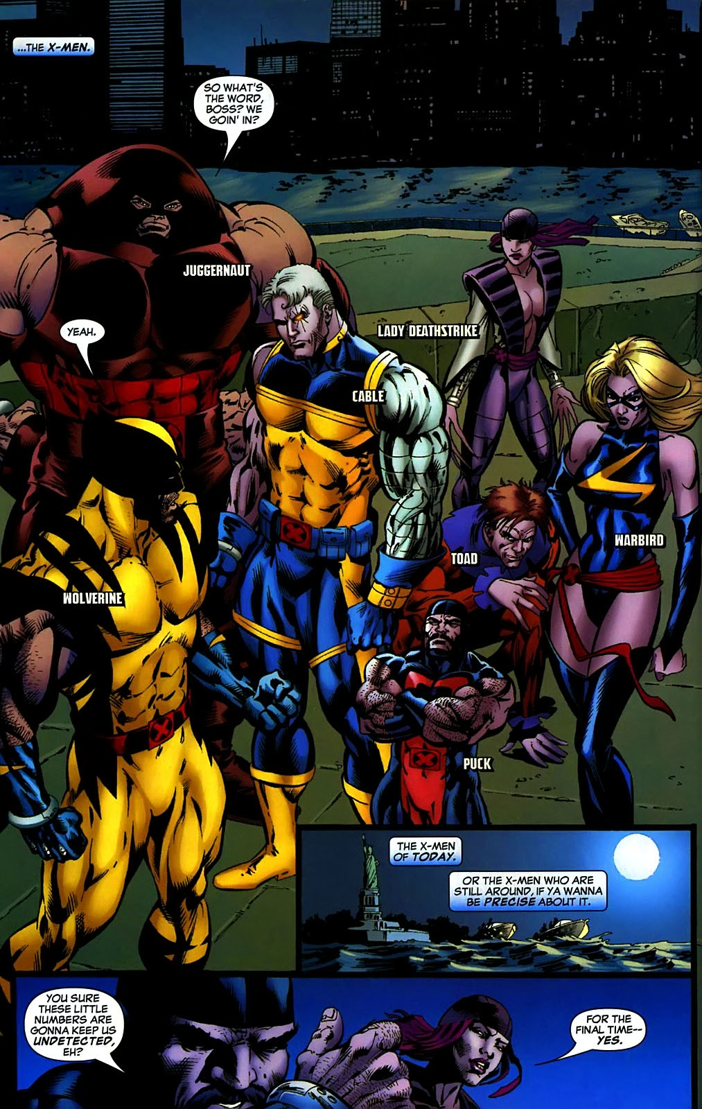 Read online Weapon X: Days of Future Now comic -  Issue #4 - 4