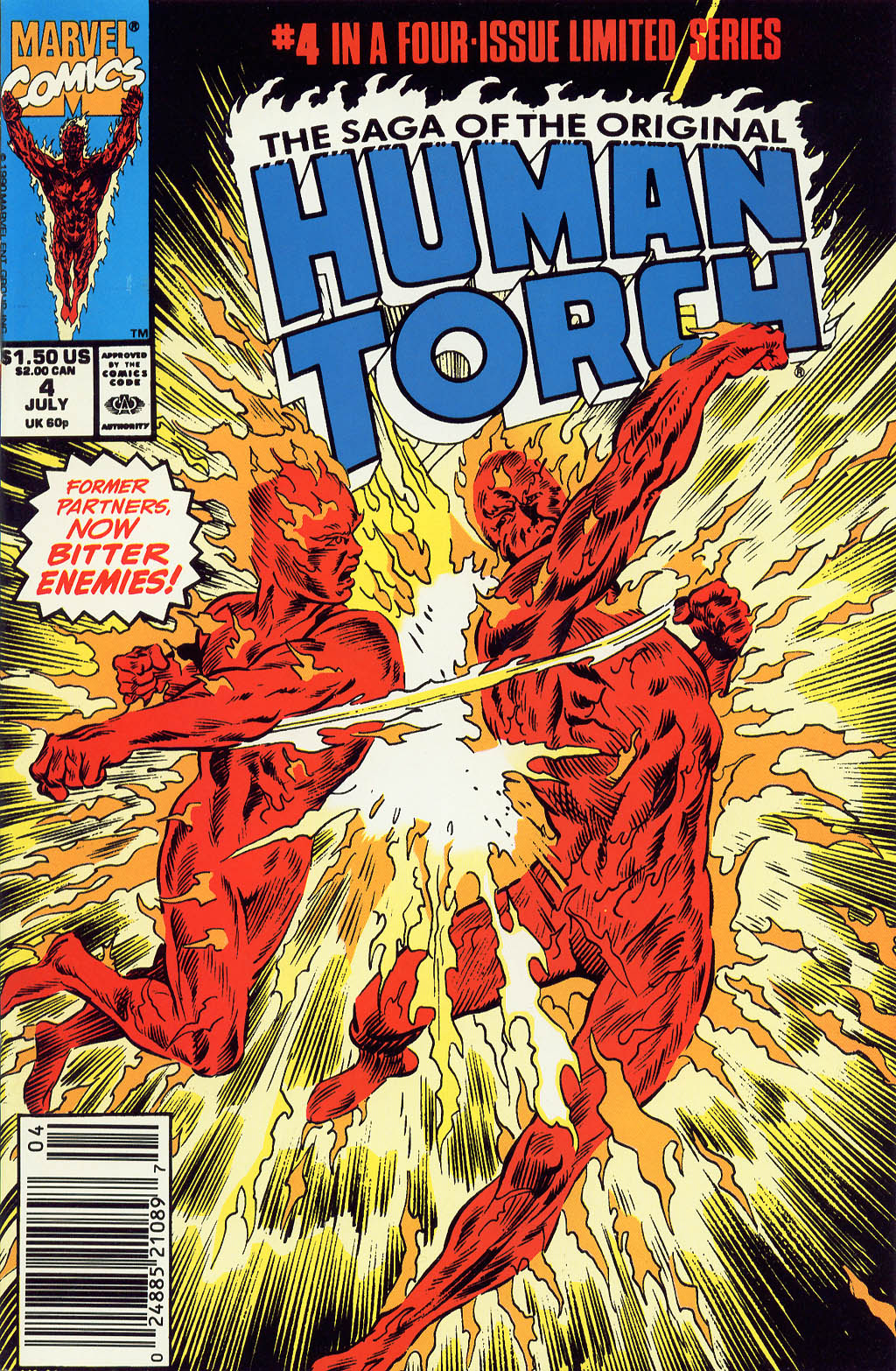 Read online The Saga of the Original Human Torch comic -  Issue #4 - 1