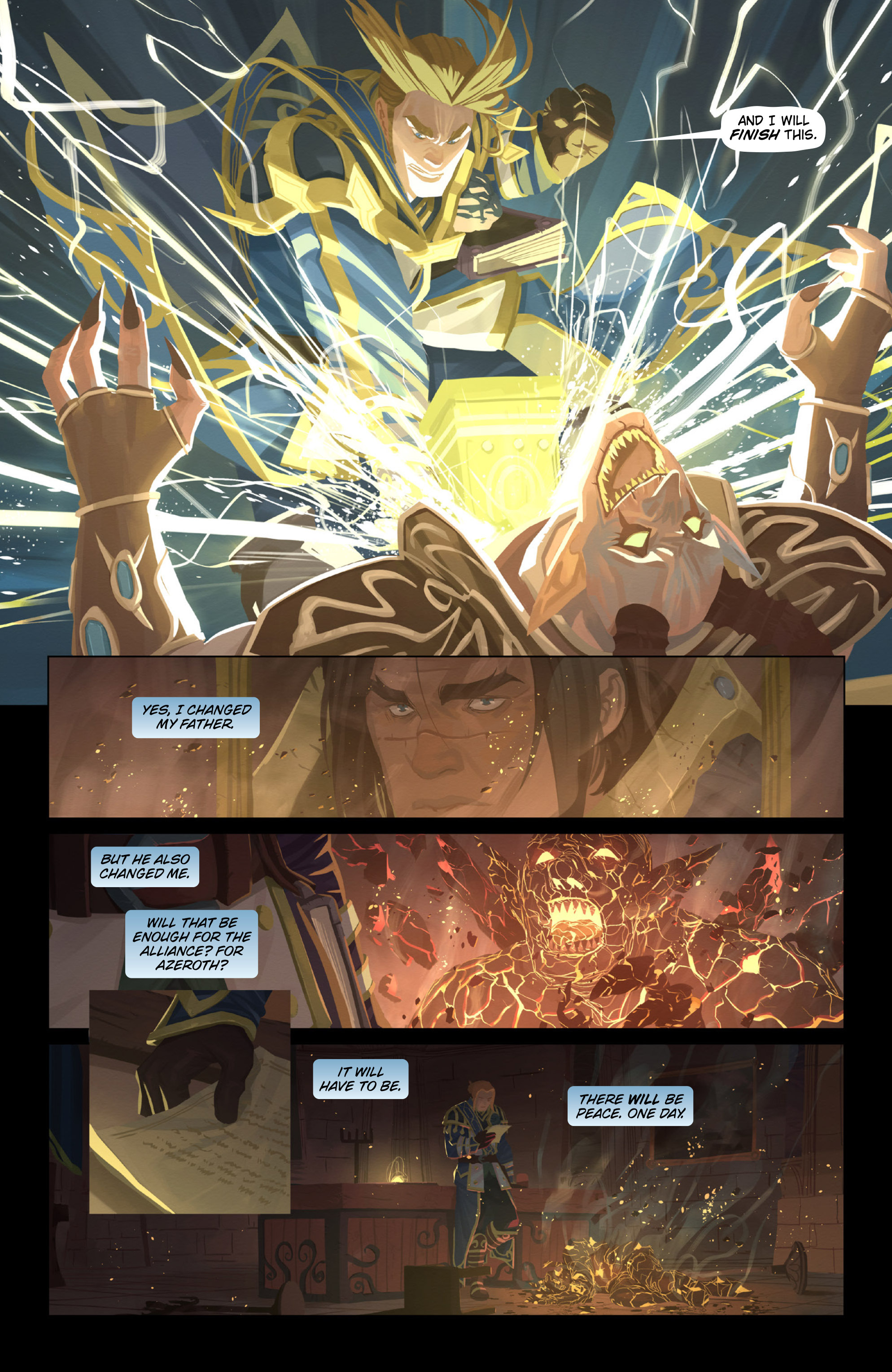 Read online World of Warcraft: Legion comic -  Issue #4 - 9
