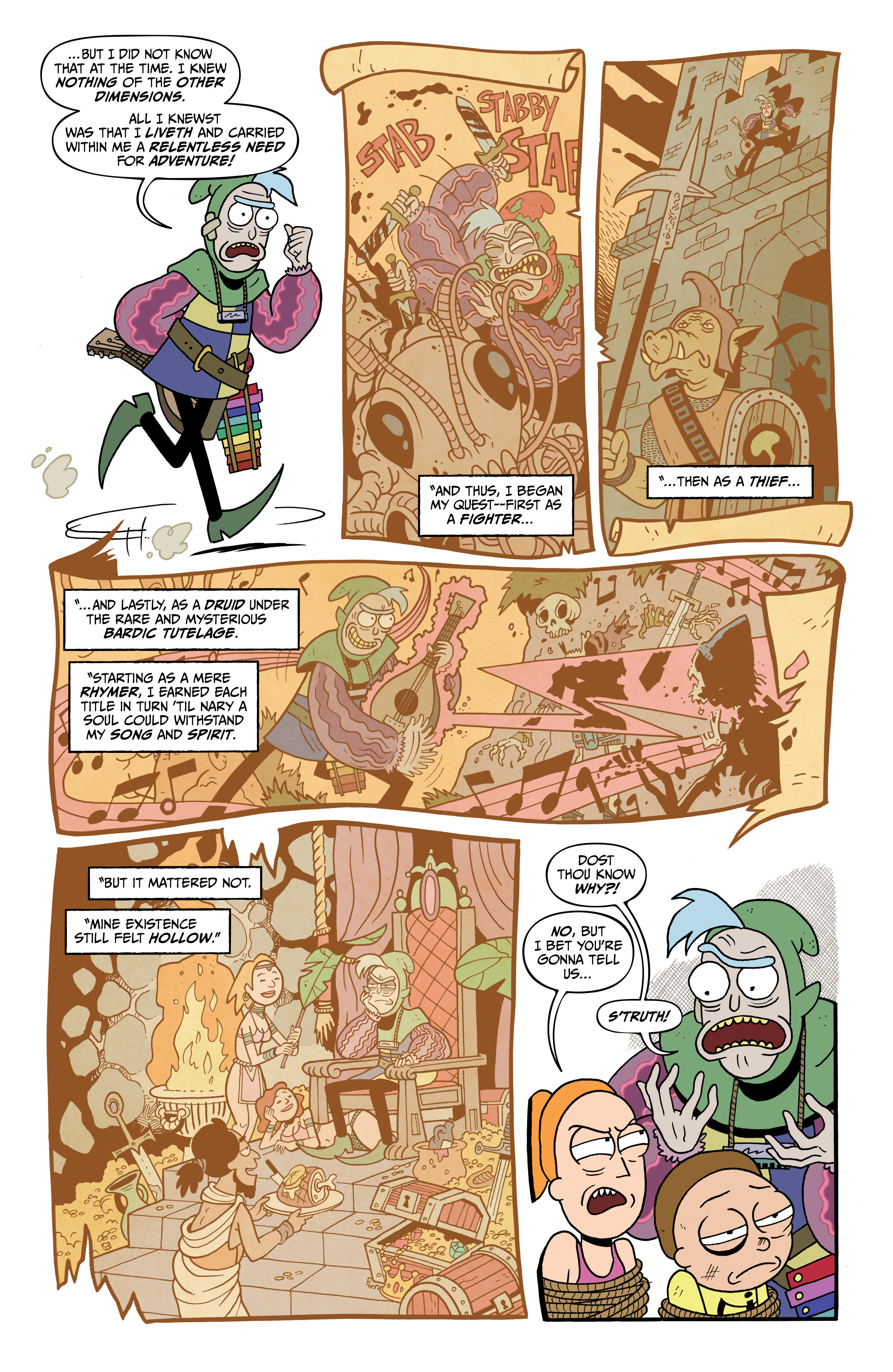 Read online Rick and Morty vs. Dungeons & Dragons II: Painscape comic -  Issue #2 - 7