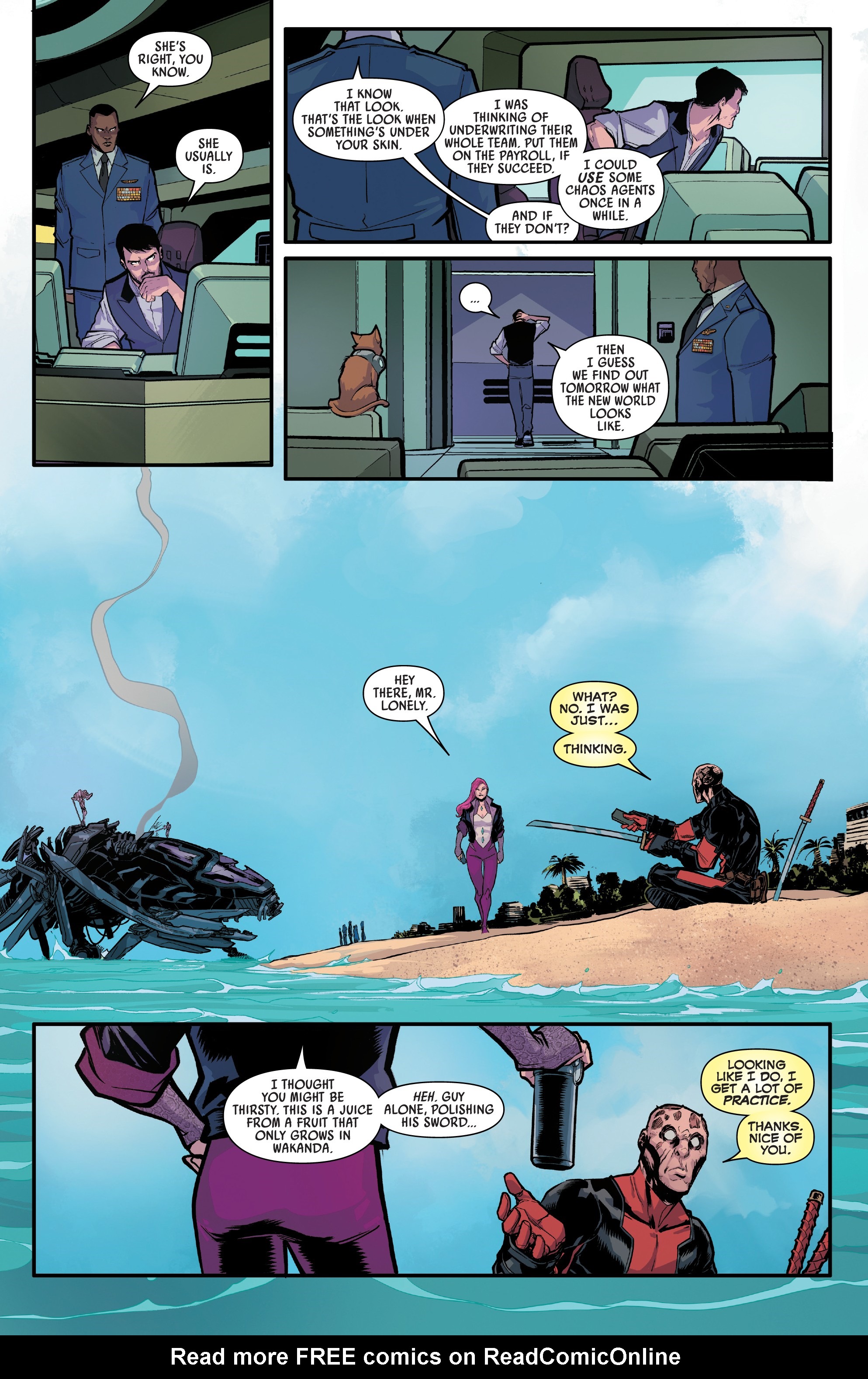 Read online Domino: Hotshots comic -  Issue #3 - 13